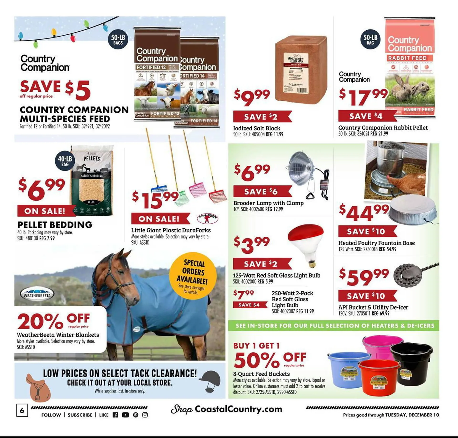 Weekly ad Coastal Farm & Ranch Weekly Ad from December 3 to December 10 2024 - Page 6