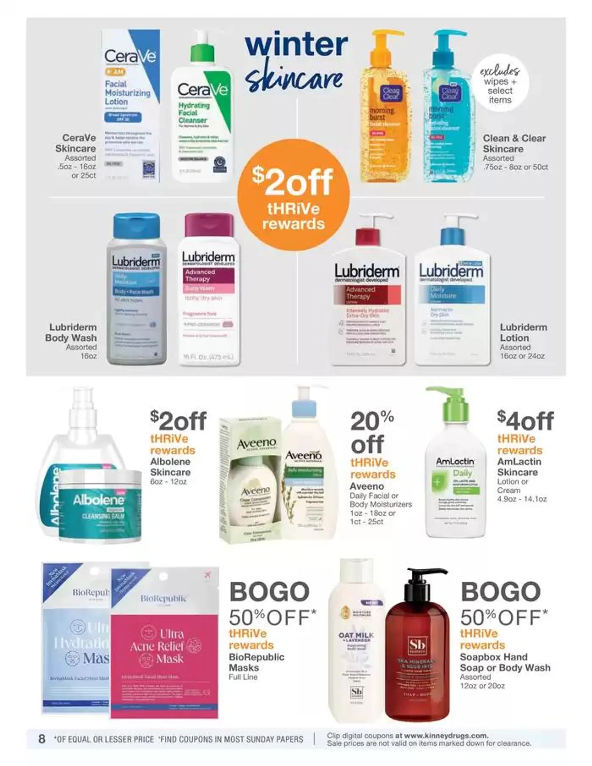 Weekly ad Kinney Drugs Weekly Ad from January 1 to January 8 2025 - Page 8