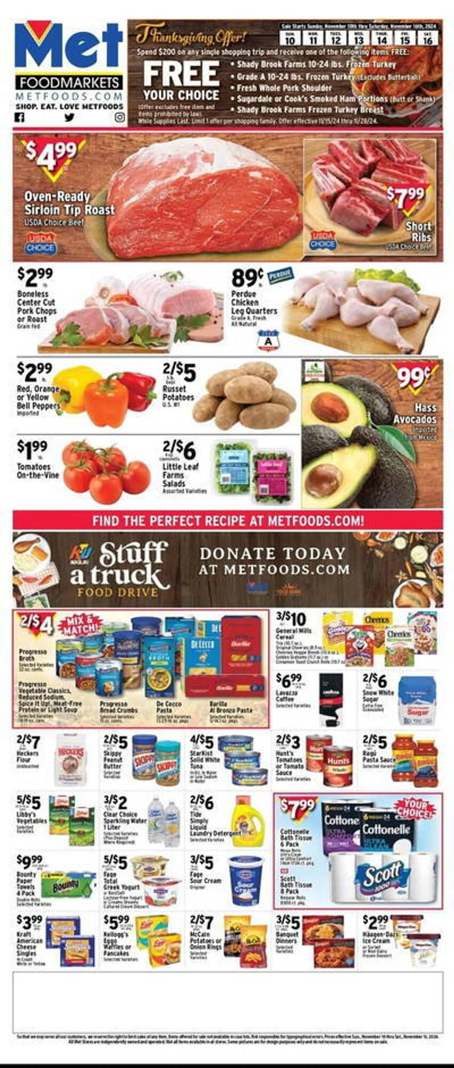 Met Foodmarkets Weekly Ad - 1