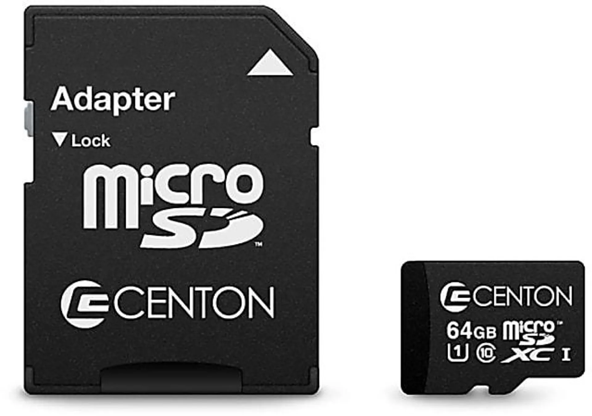 Centon UHS-I microSXDC Memory Card, 64GB, C1-IPMSDU164G