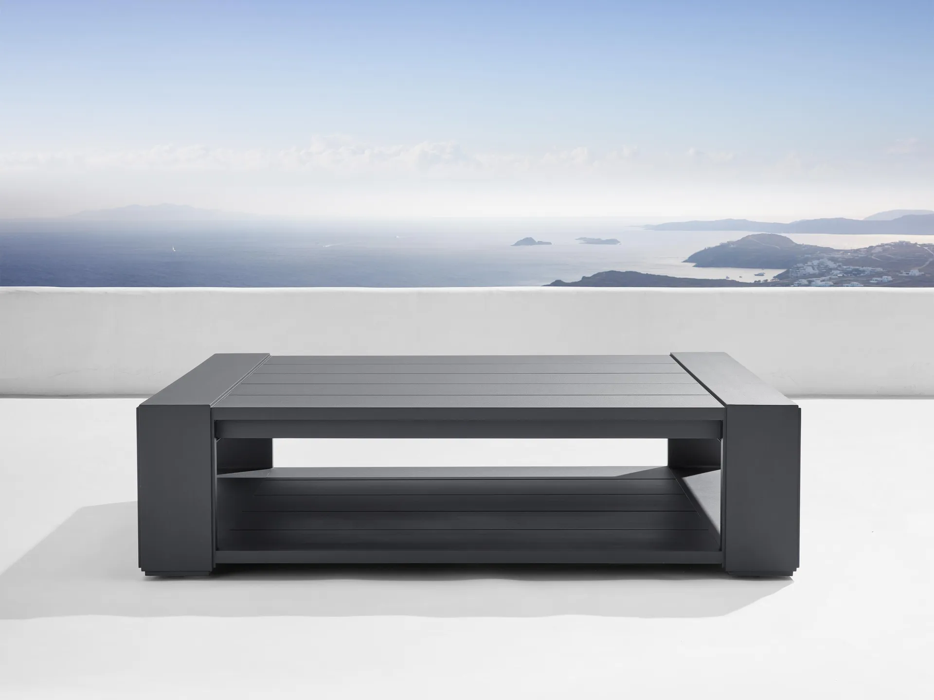 Canyon Outdoor Aluminum Coffee Table