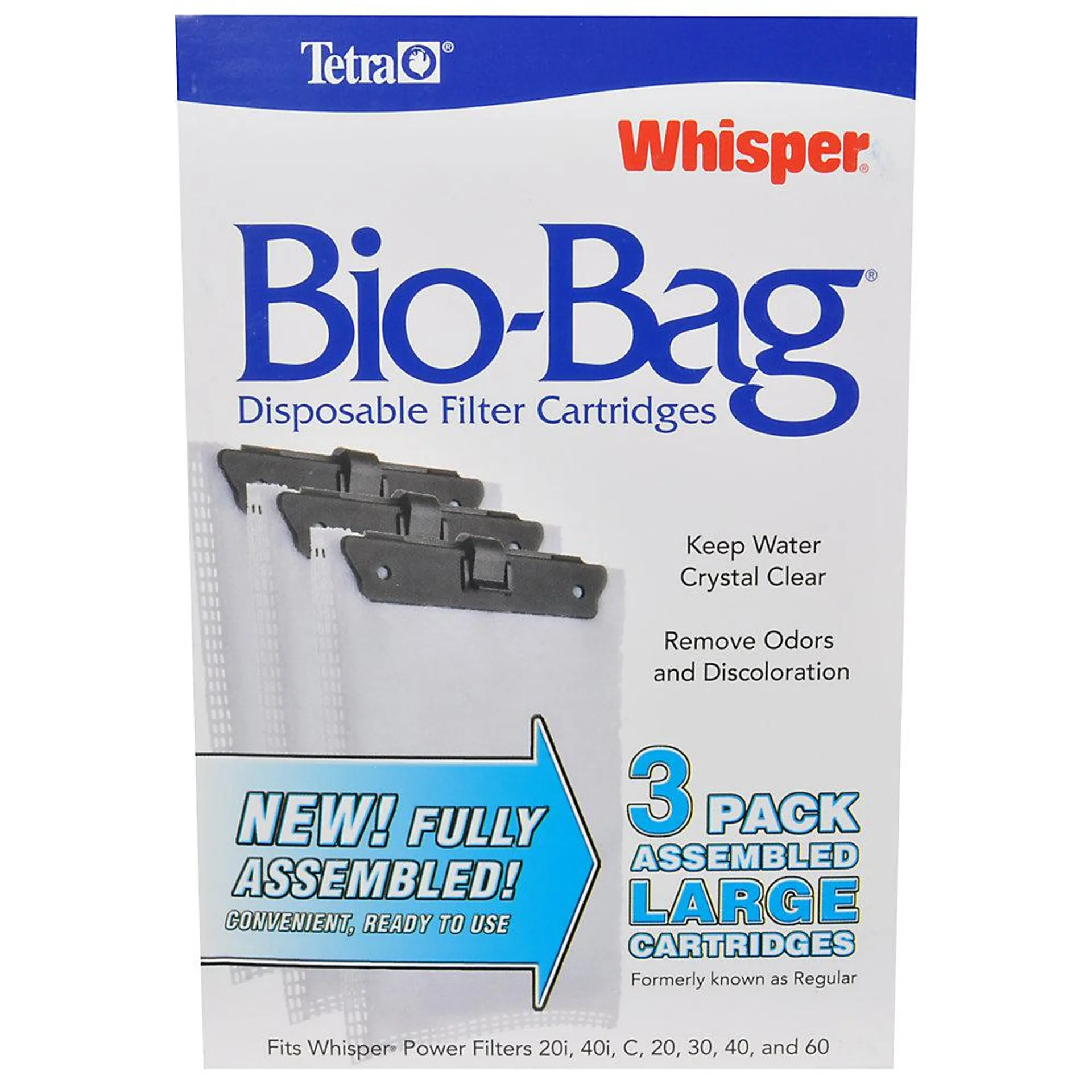 Tetra® Whisper Bio-Bag Disposable Filter Cartridge