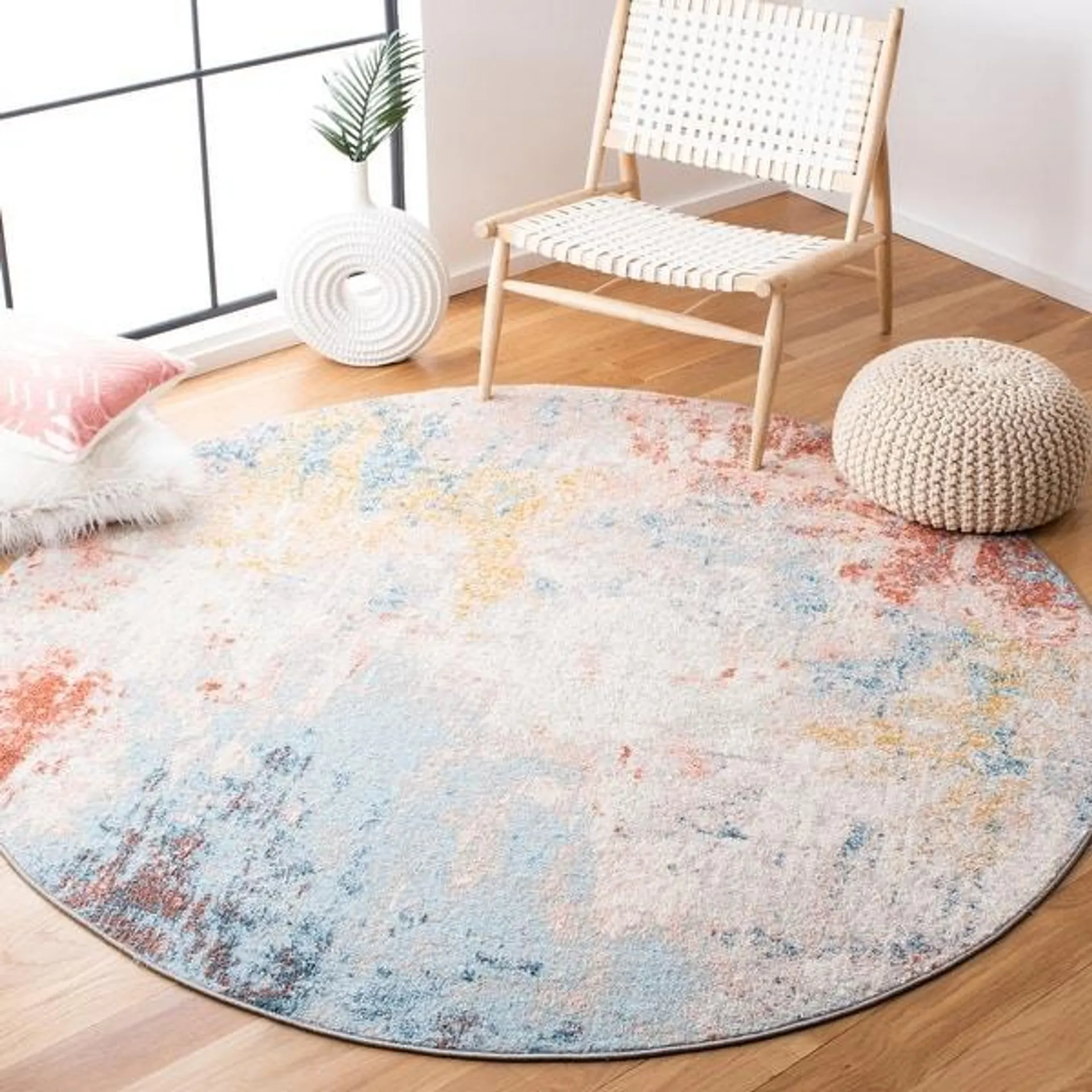 SAFAVIEH Tulum Laufey Modern Abstract Rug