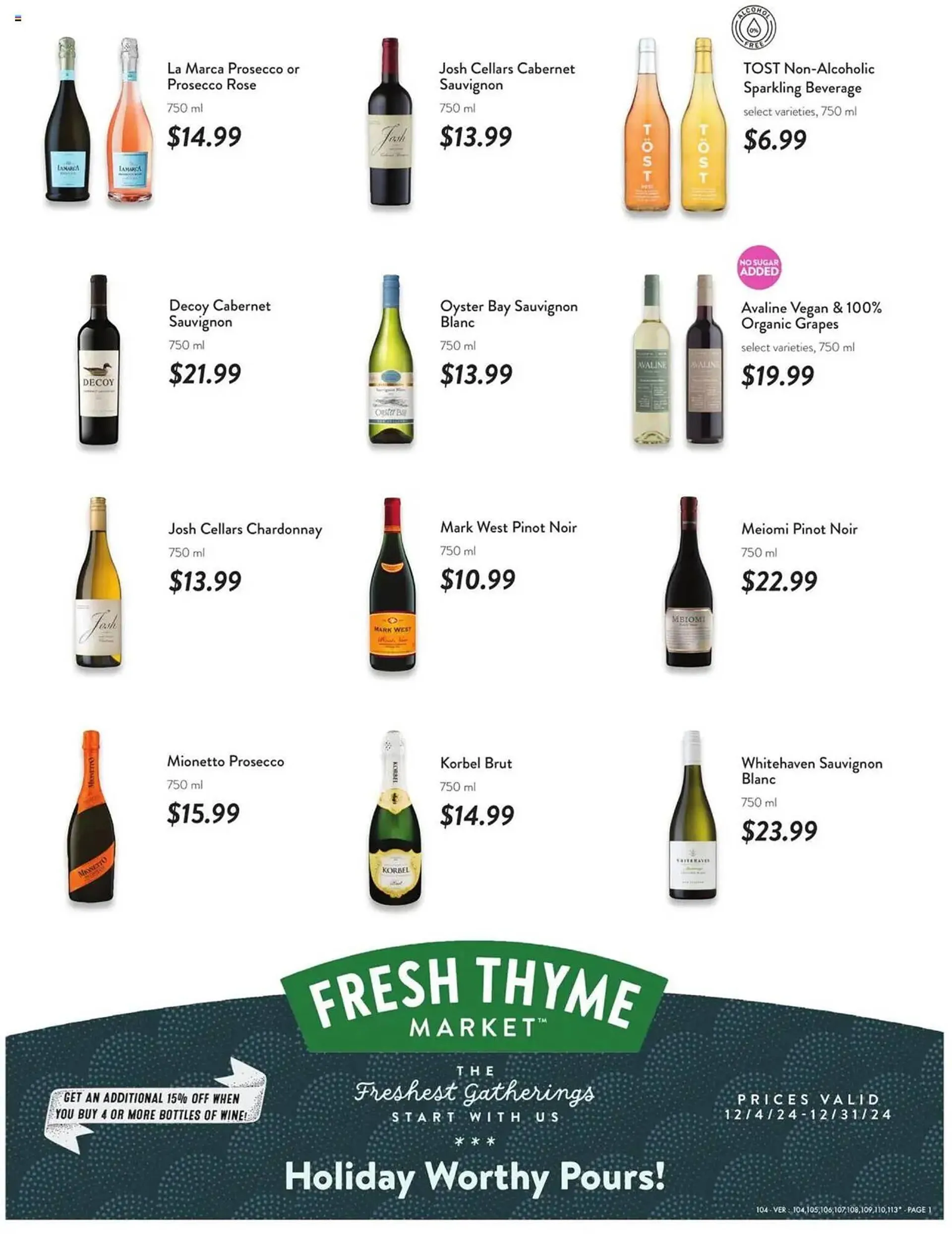 Weekly ad Fresh Thyme Weekly Ad from December 4 to December 10 2024 - Page 9