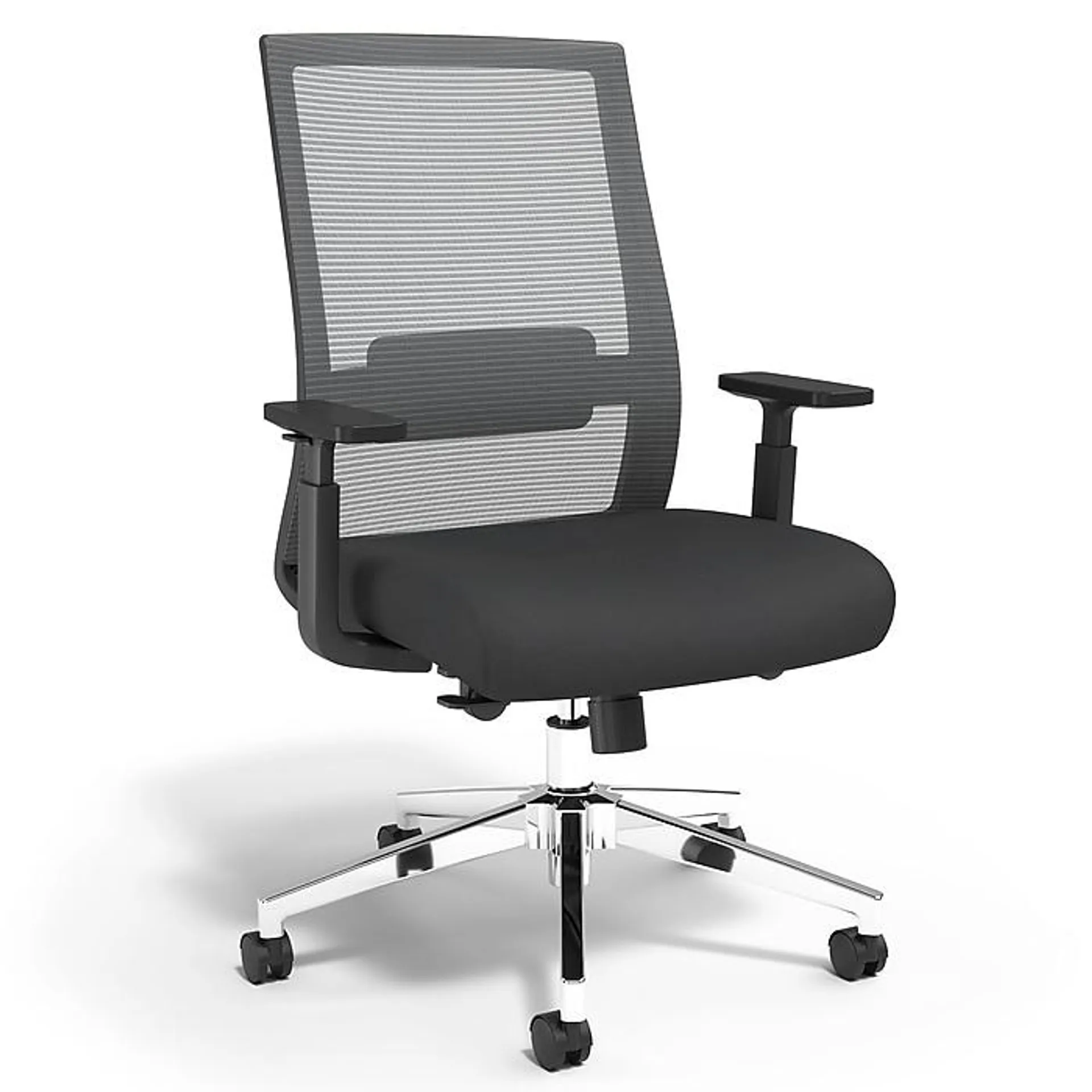 Staples Prestige Marrett Ergonomic Fabric Swivel Task Chair,