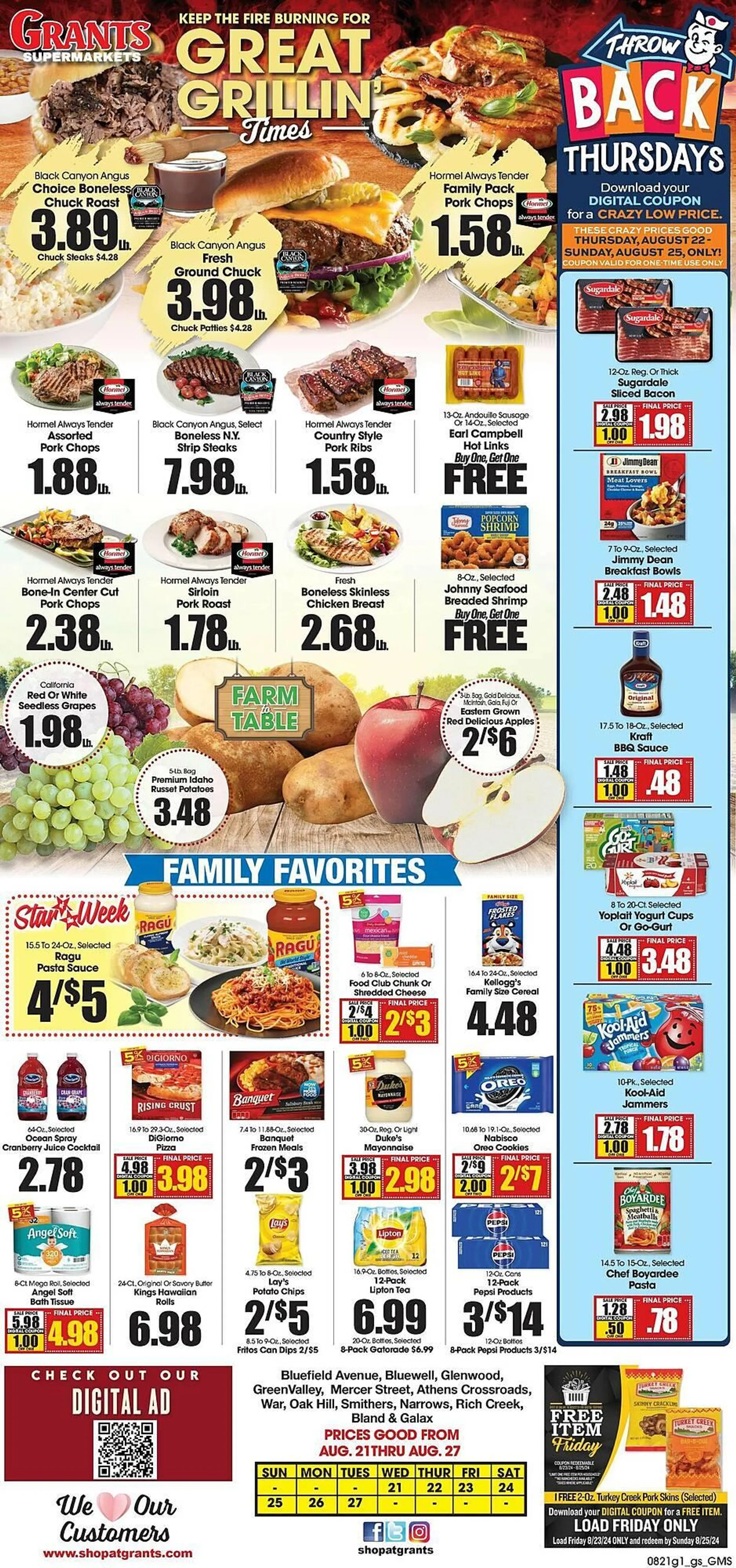 Grants Supermarket Weekly Ad - 1