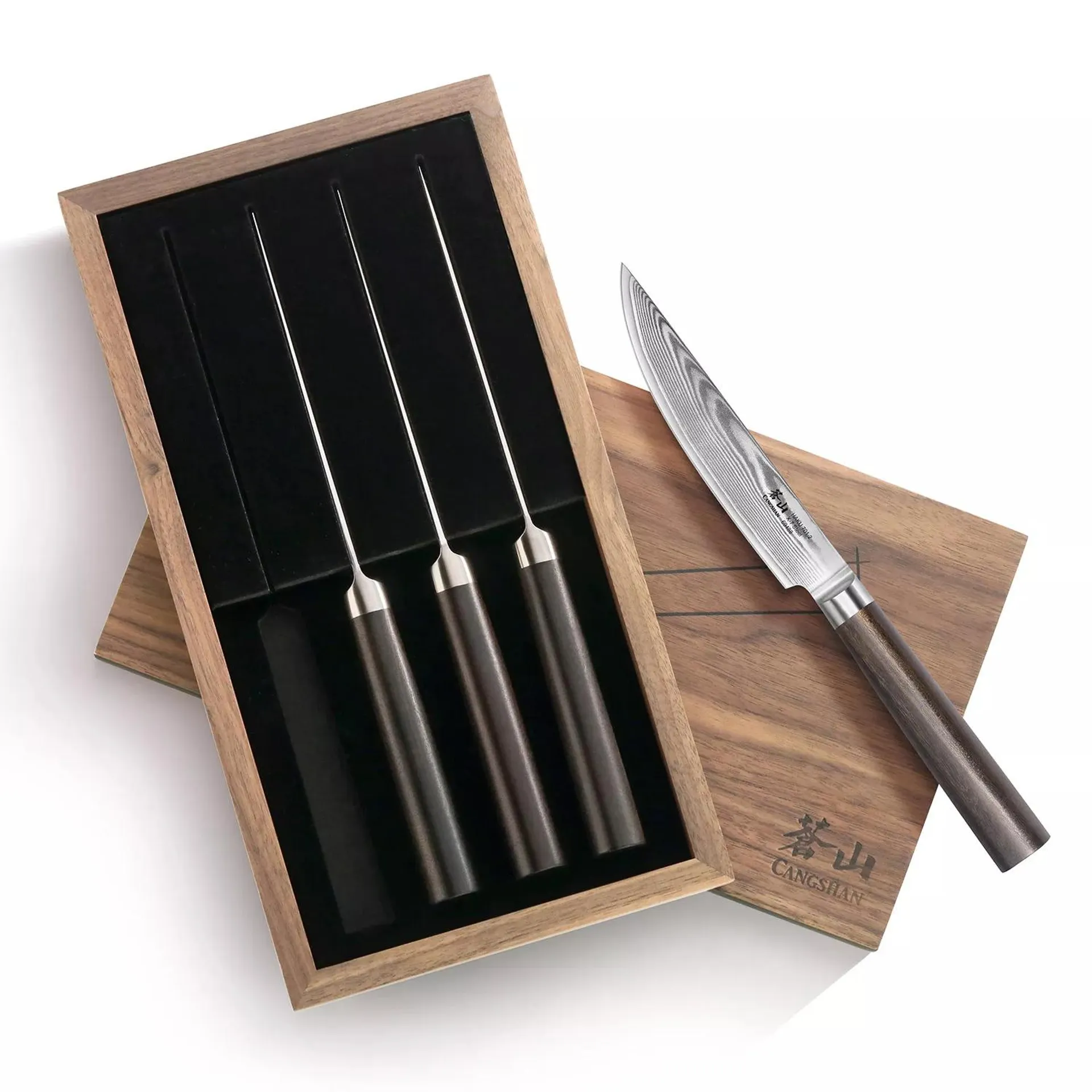 Cangshan Haku Steak Knives, Set of 4