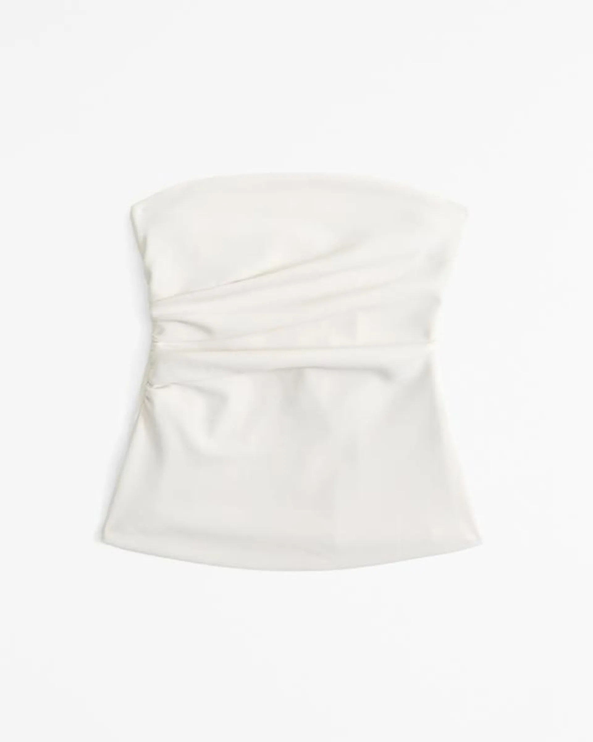 Strapless Side Ruched Top