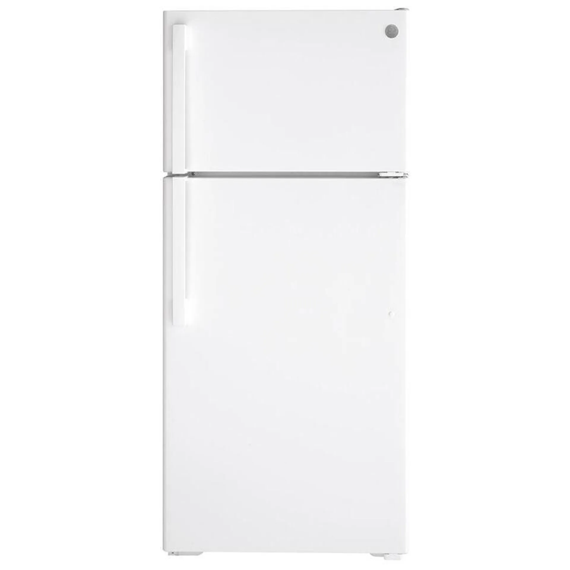 GE 28 in. 16.6 cu. ft. Top Freezer Refrigerator - White