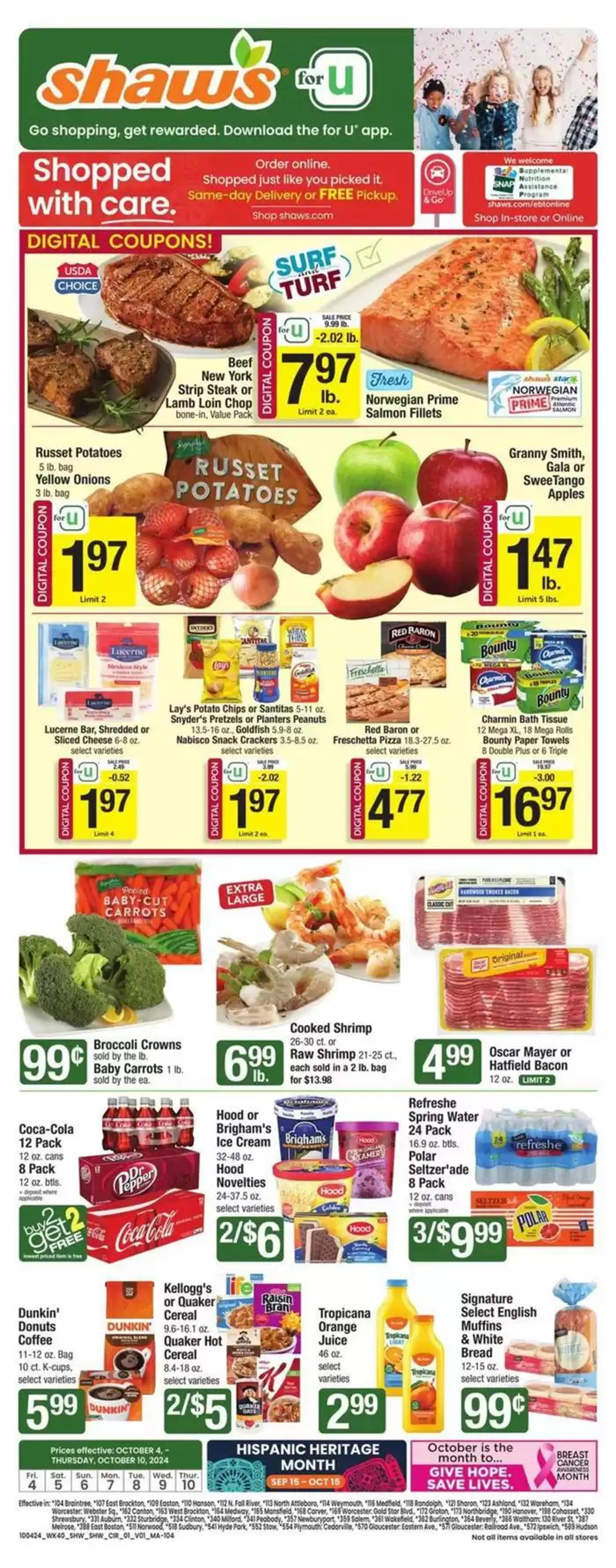 Shaws flyer - 1