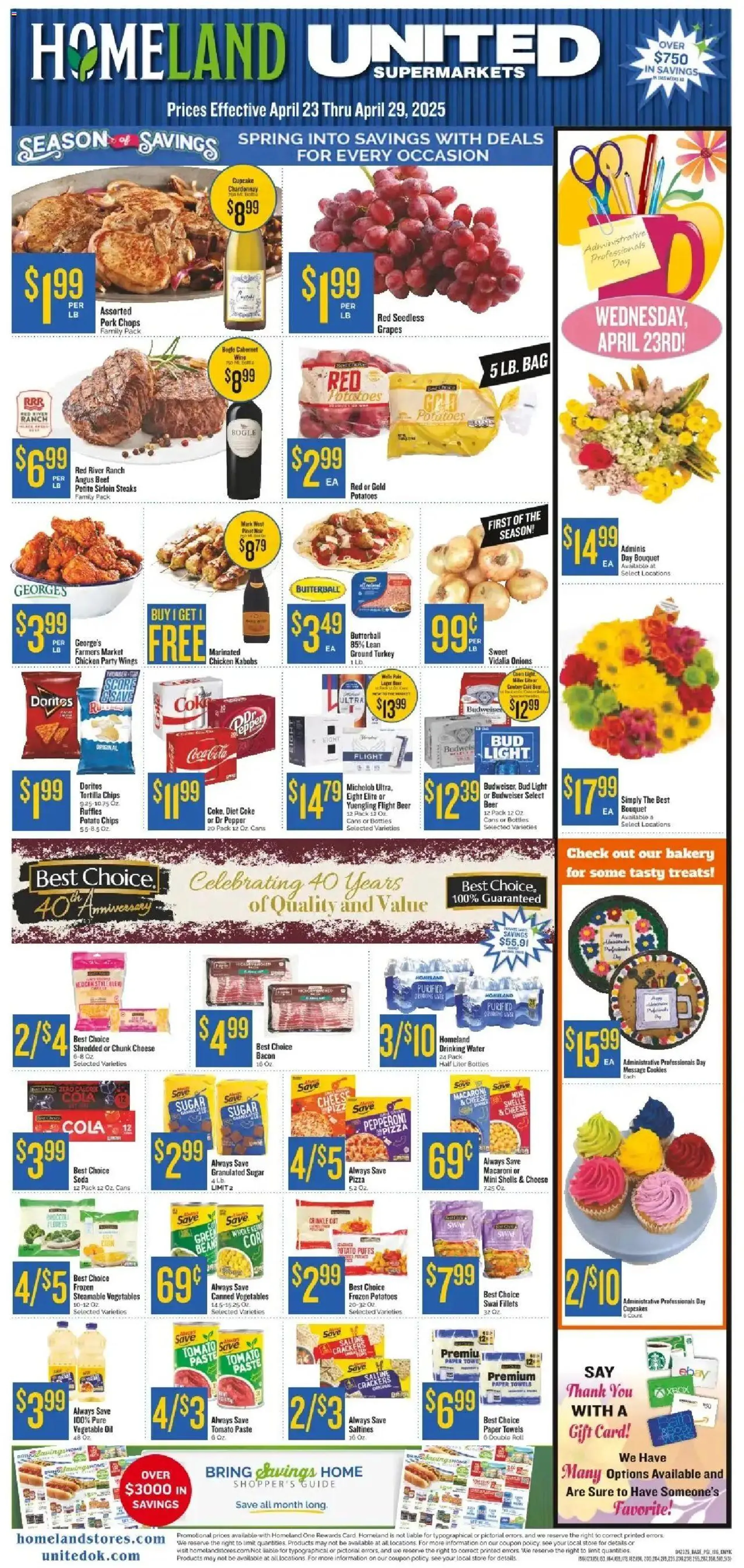 Homeland Weekly Ad - 1