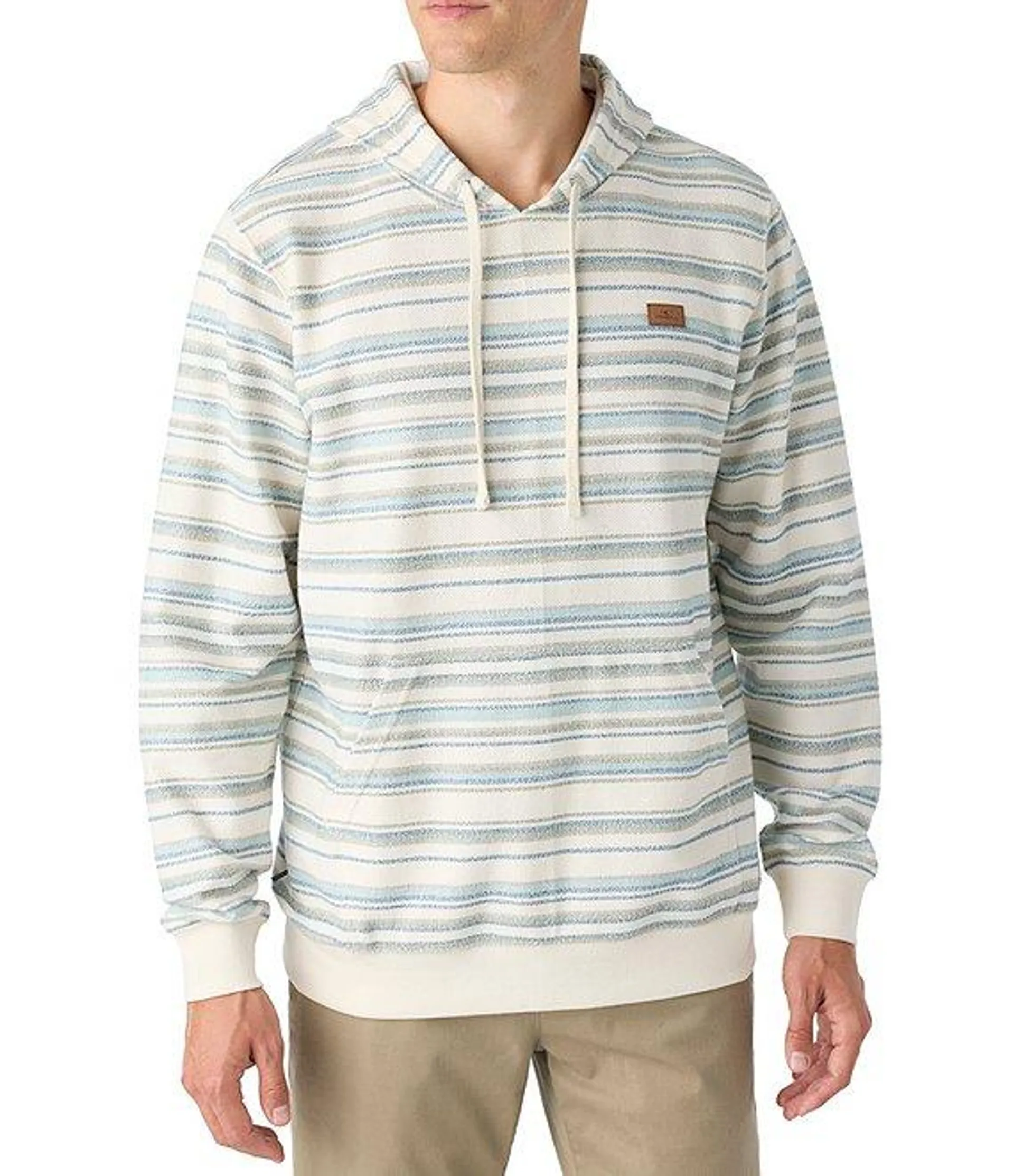 Bavaro Stripe Long Sleeve Hoodie