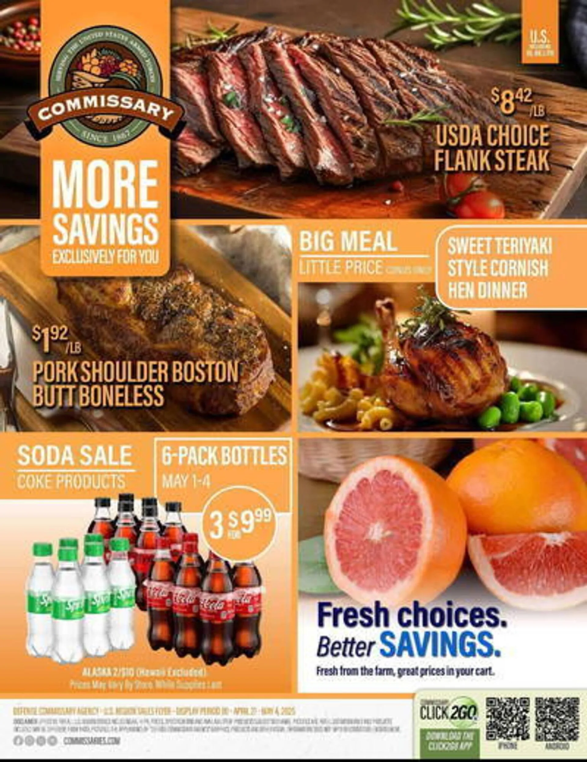 Commissary Weekly Ad - 1