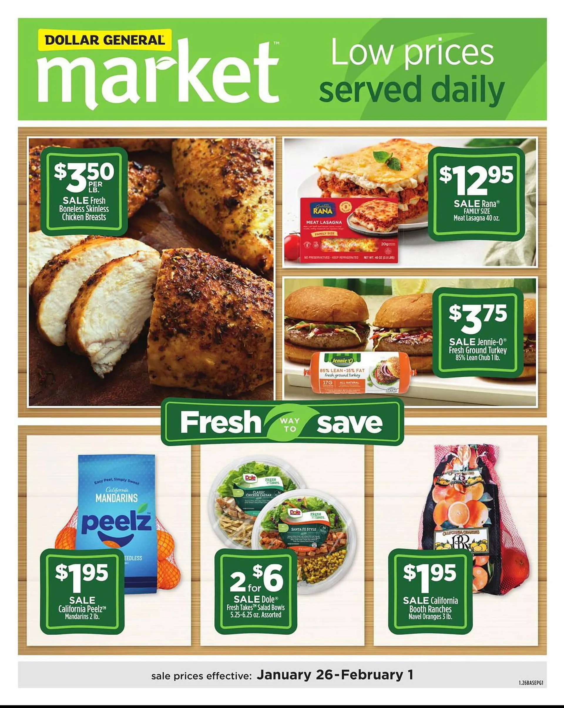 Dollar General Weekly Ad - 1