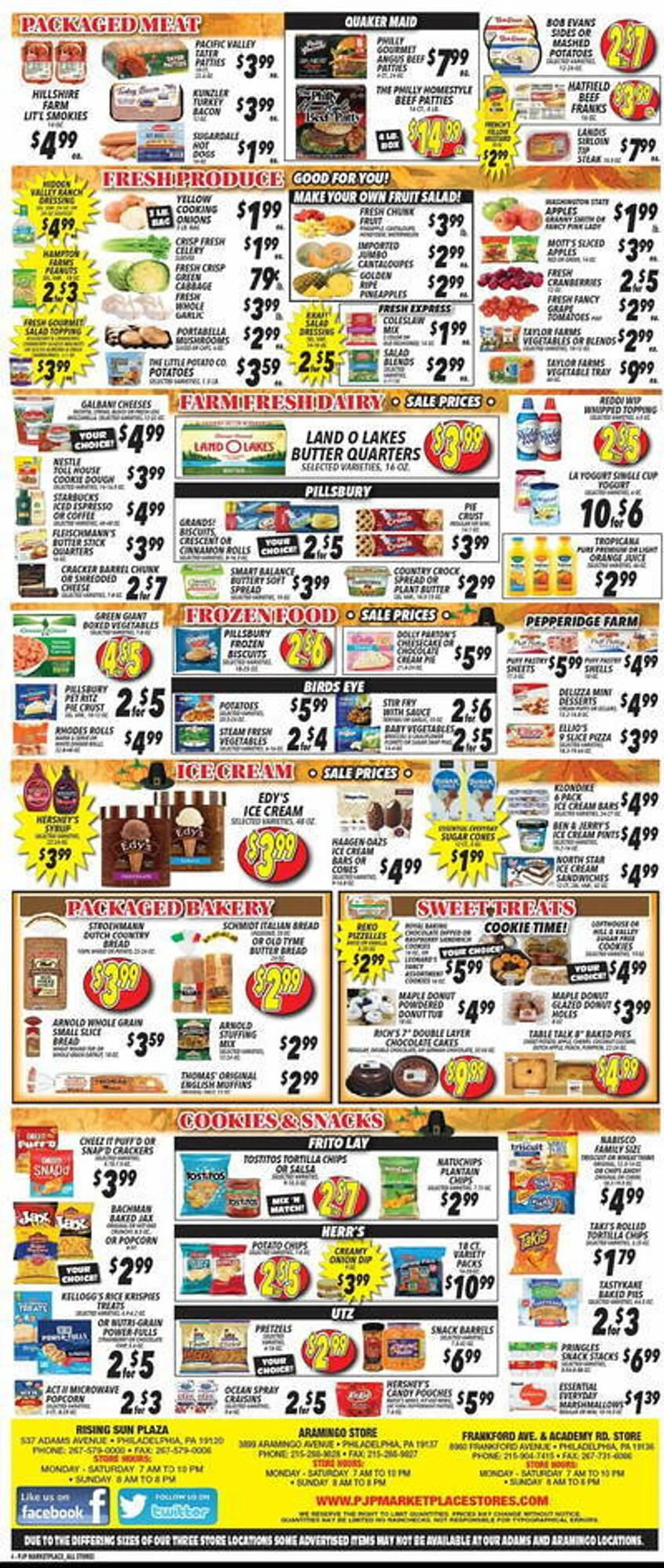 Weekly ad PJP Marketplace Weekly Ad from November 22 to November 28 2024 - Page 4