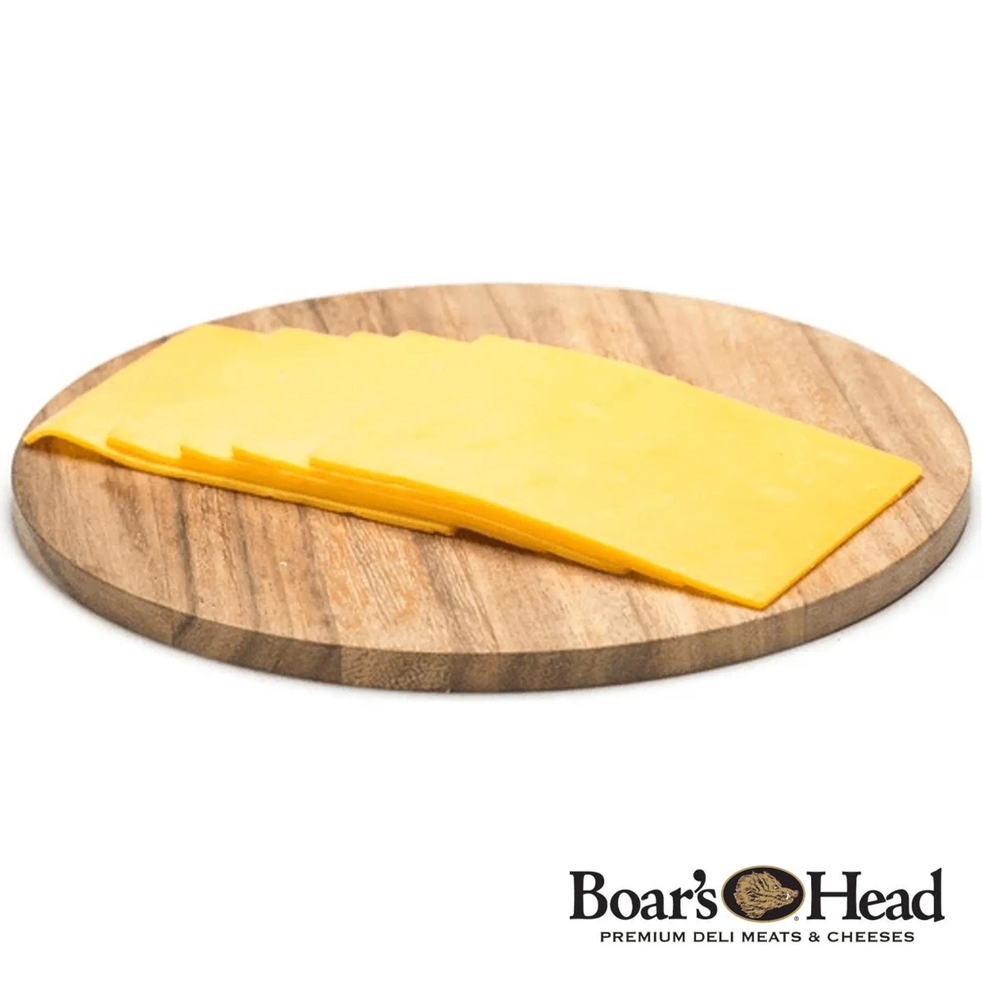 B.Head Yellow American Cheese Half Pound