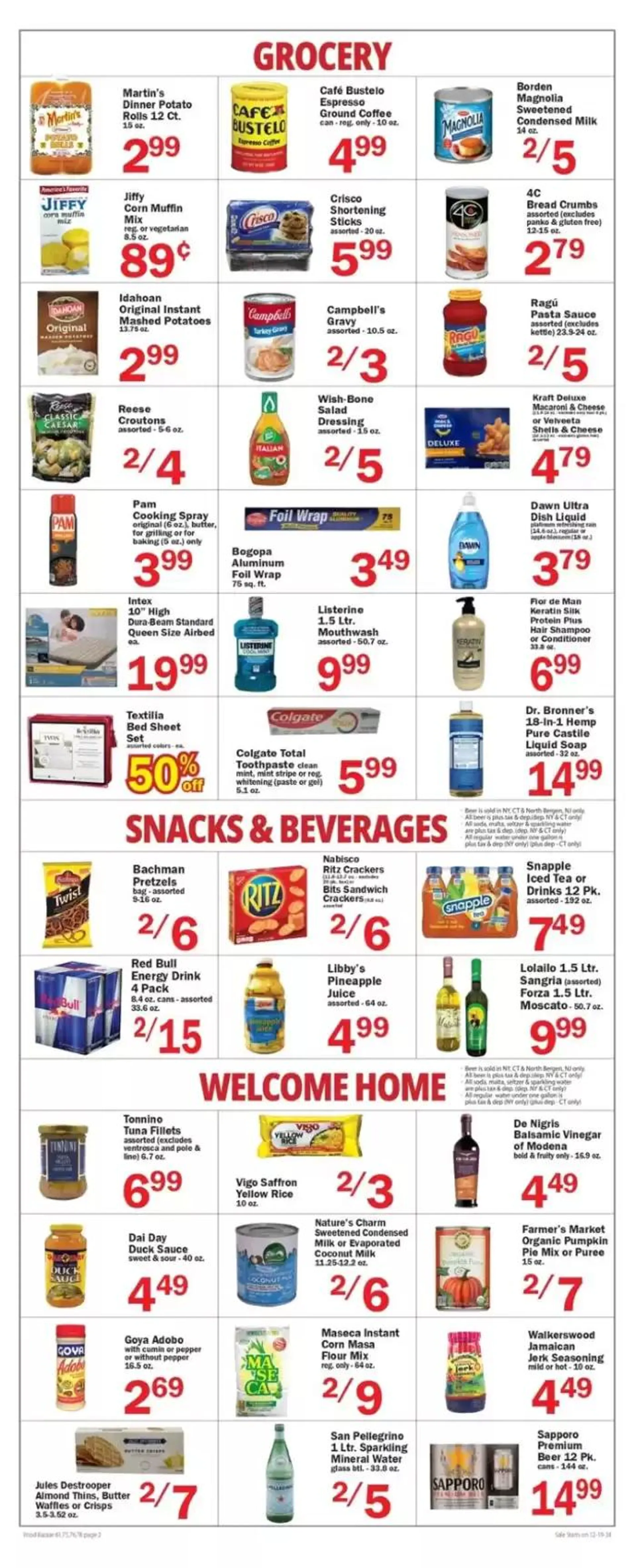 Weekly ad Exclusive bargains from December 19 to December 25 2024 - Page 2