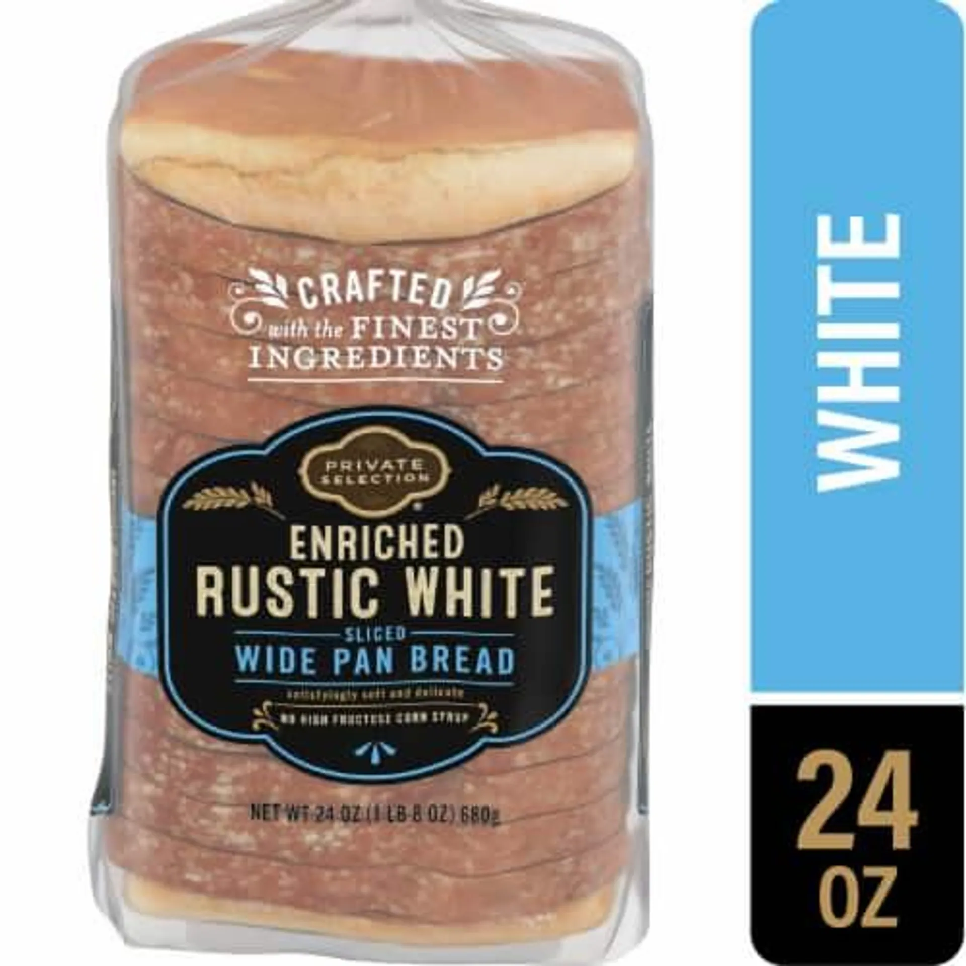 Private Selection® White Bread Rustic Wide Pan