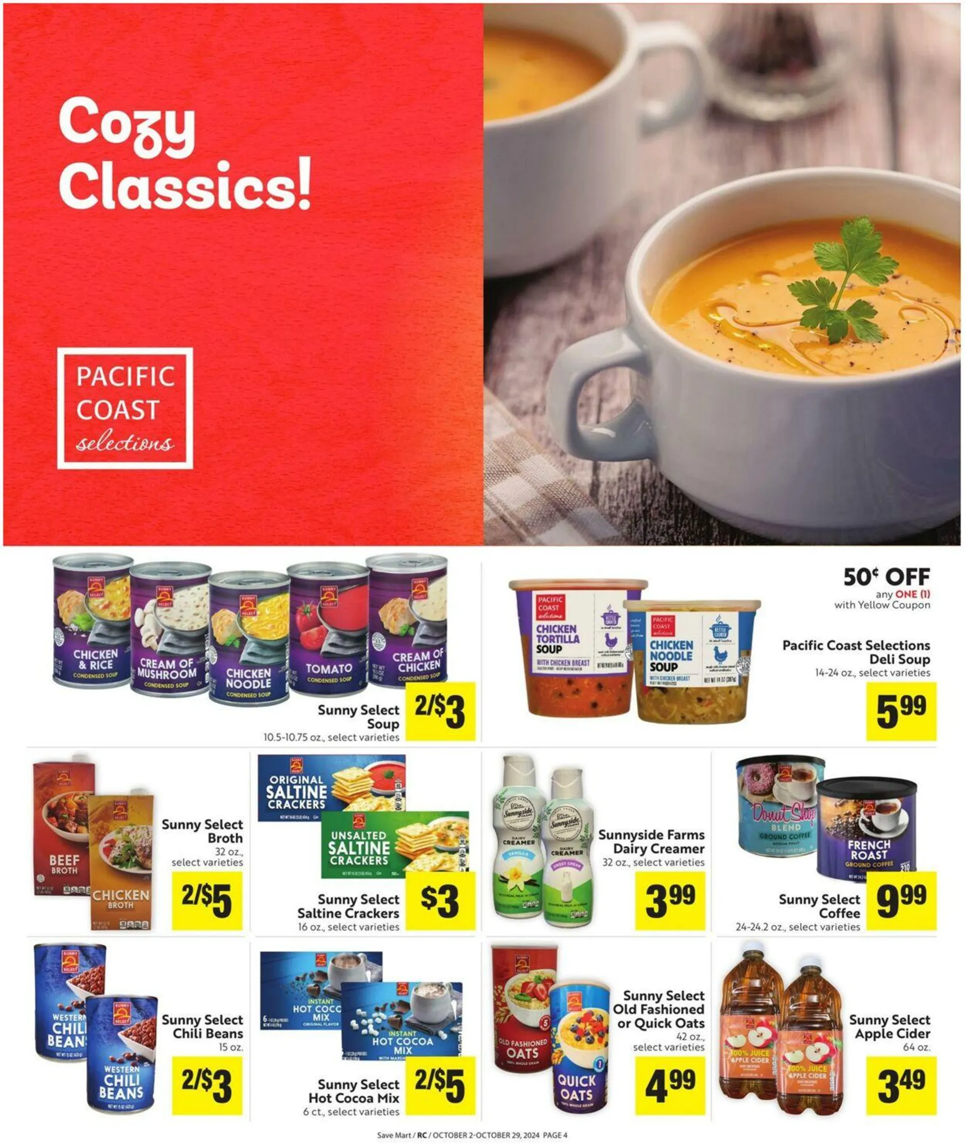 Weekly ad Save Mart Current weekly ad from October 2 to October 29 2024 - Page 4