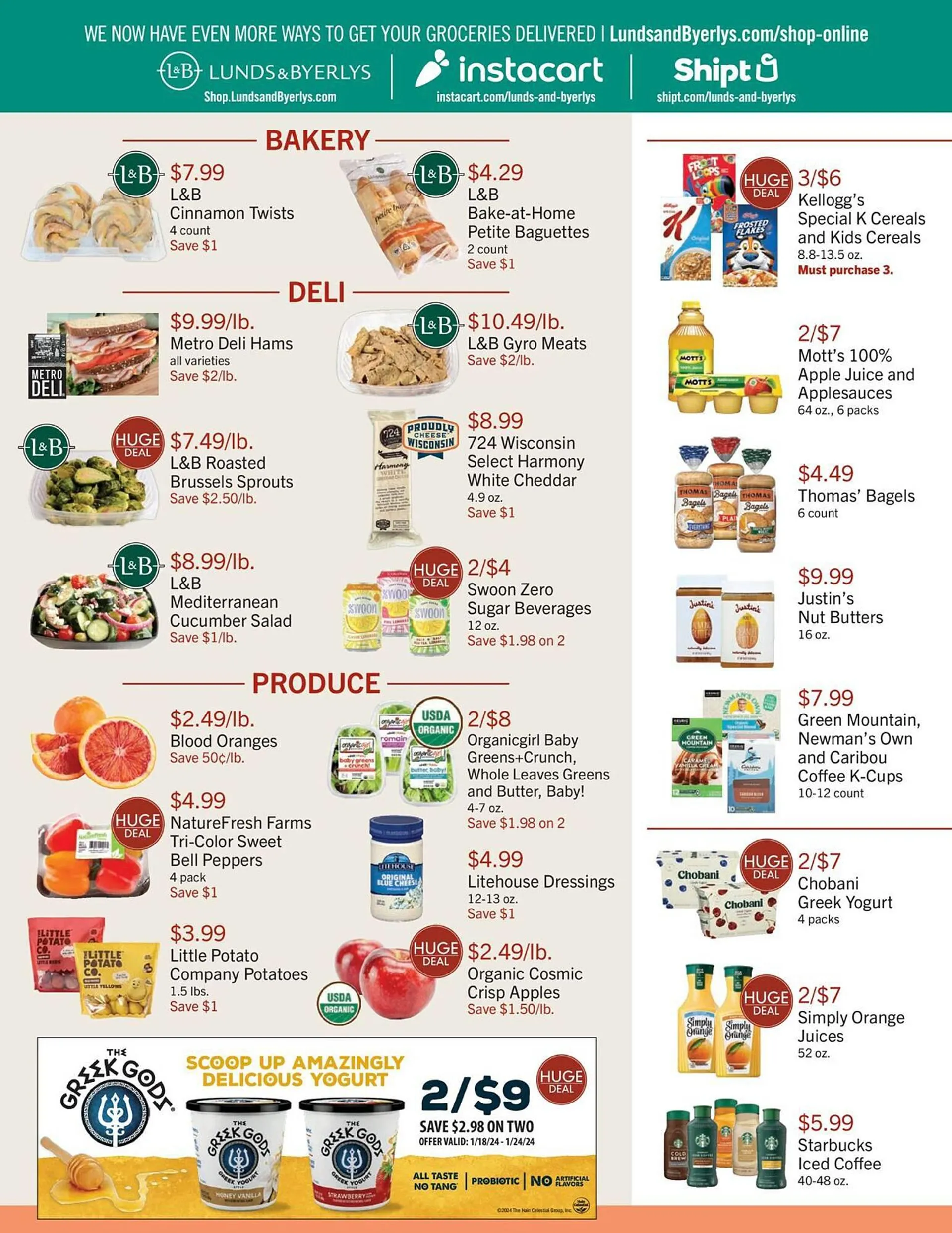 Weekly ad Lunds & Byerlys Weekly Ad from January 18 to January 24 2024 - Page 2