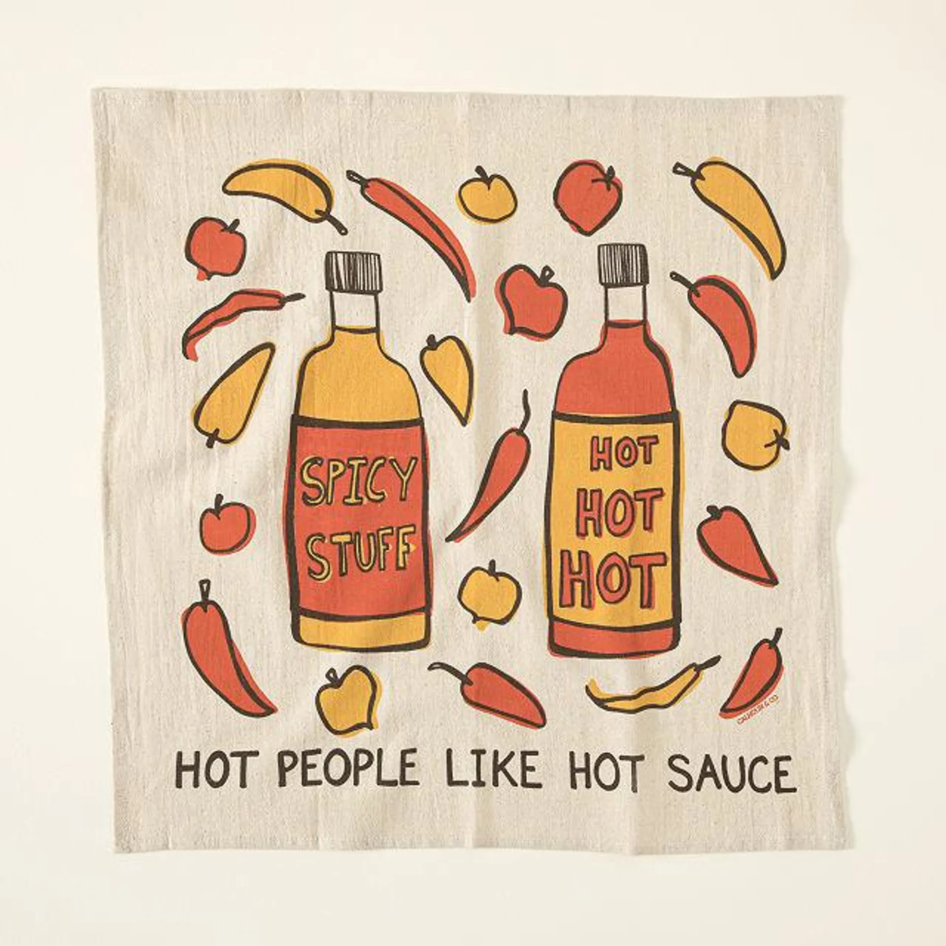 Spicy Lover's Tea Towel