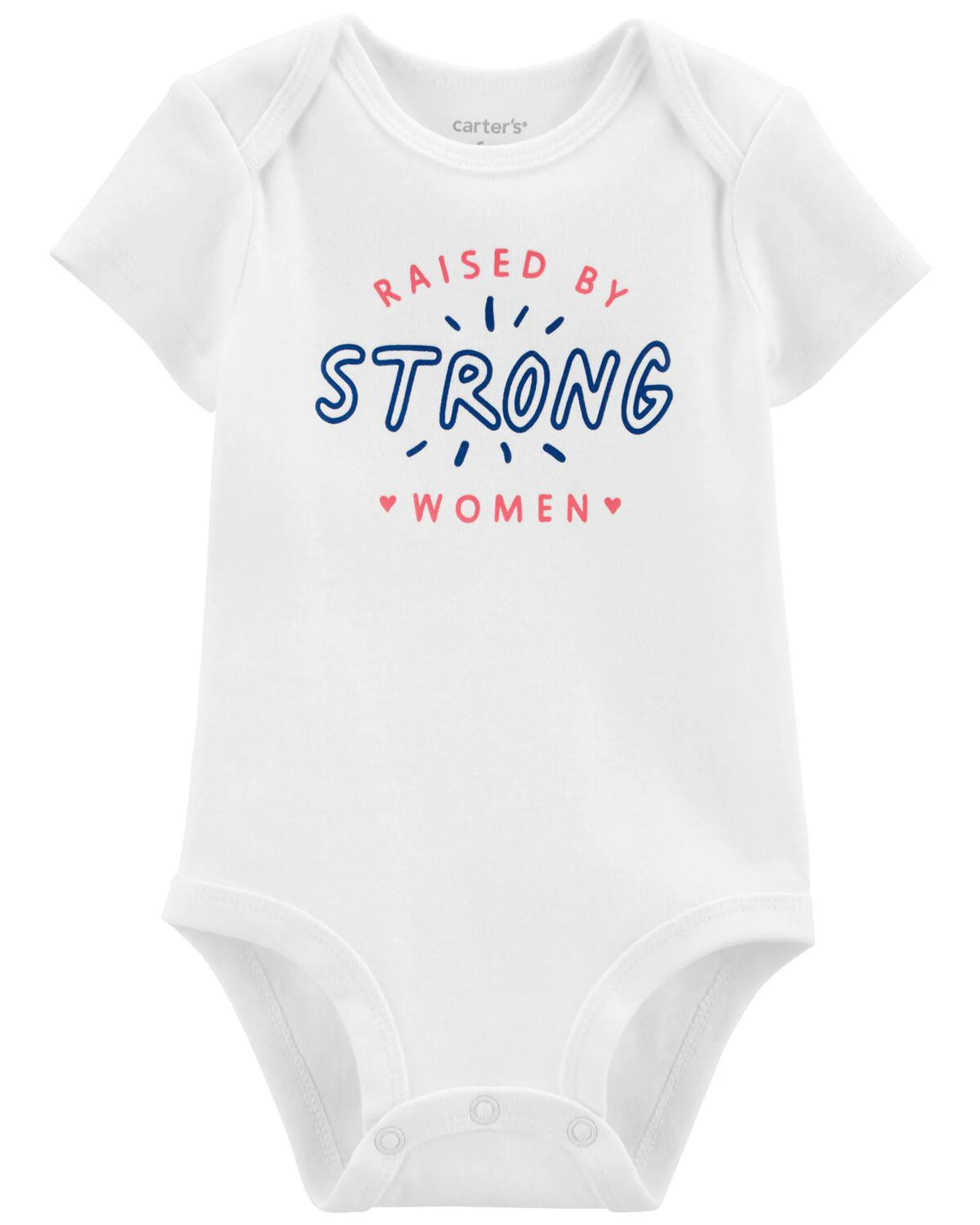 Baby Strong Women Short-Sleeve Bodysuit