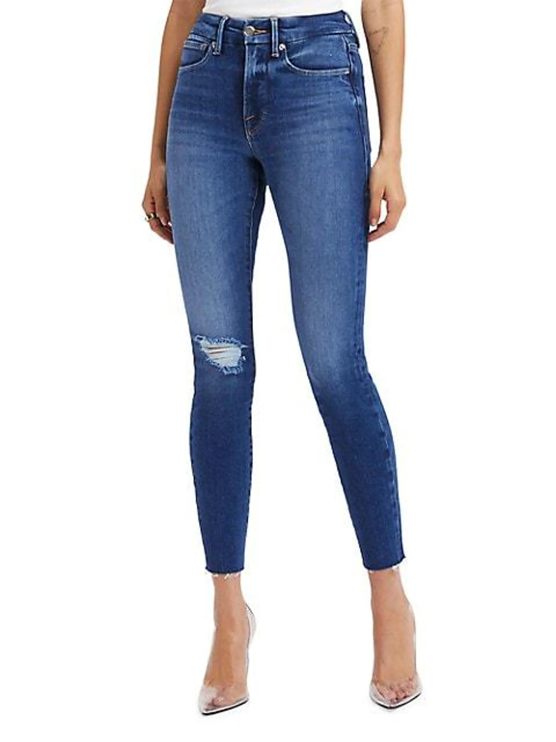 Good Legs High-Rise Cropped Jeans