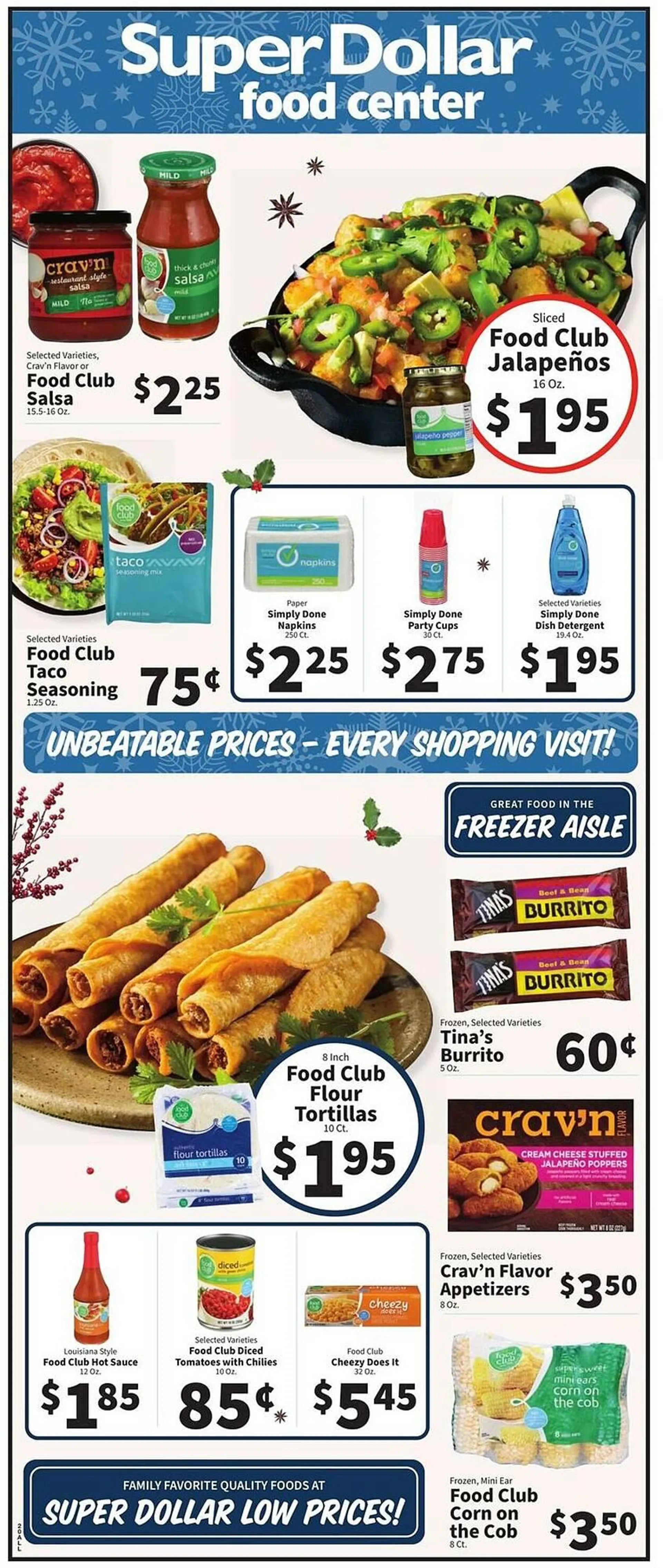 Weekly ad Super Dollar Food Center Weekly Ad from November 29 to December 5 2023 - Page 2