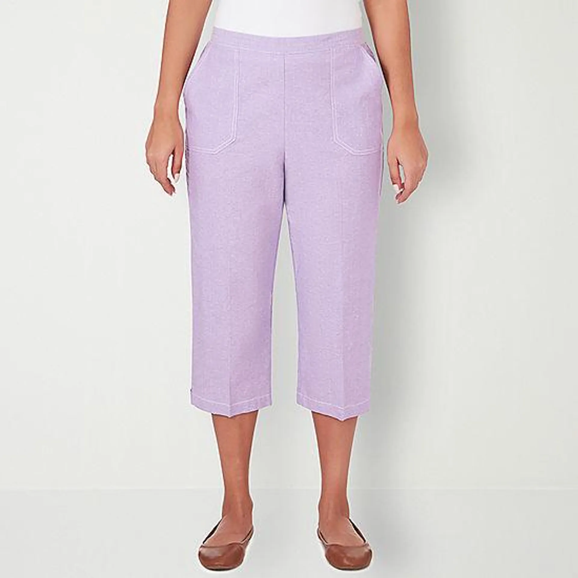 Alfred Dunner Garden Party Mid Rise Capris