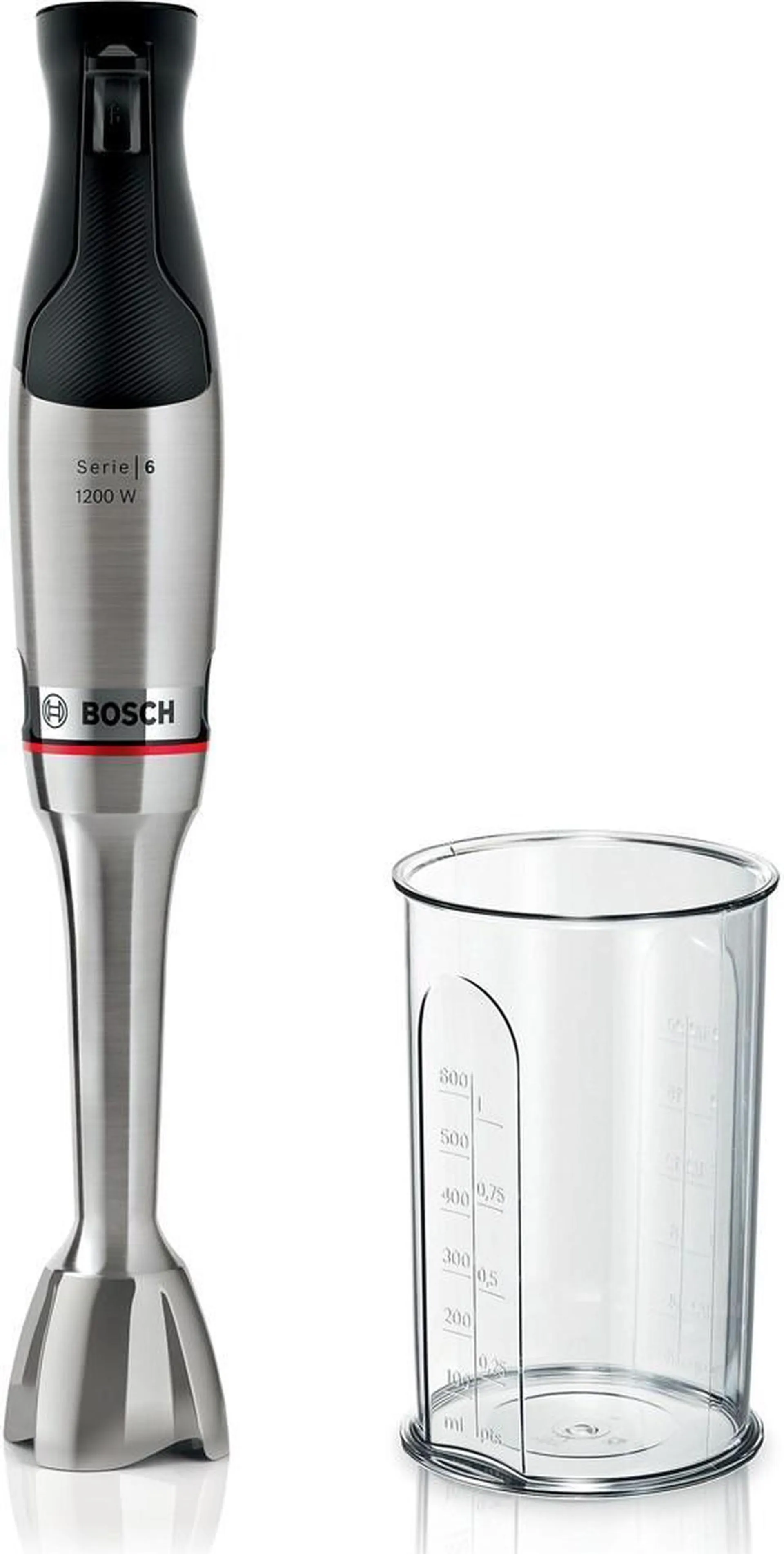 Bosch Serie 6 MSM6M810 blender 0.6 L Immersion blender 1200 W Stainless steel