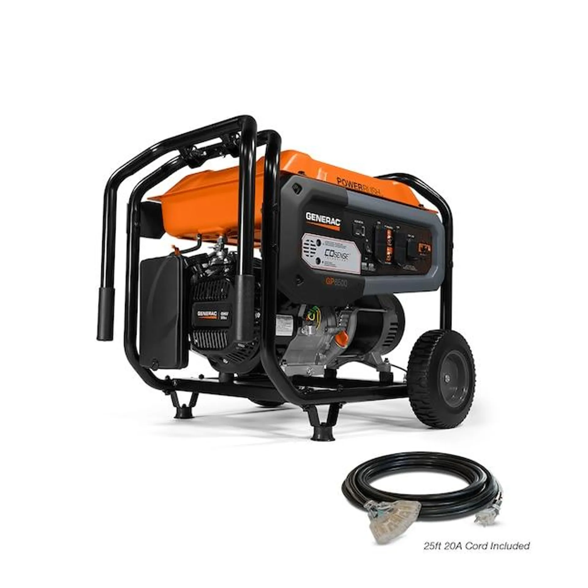 Generac GP 6500-Watt Single Fuel (Gasoline) Portable Generator