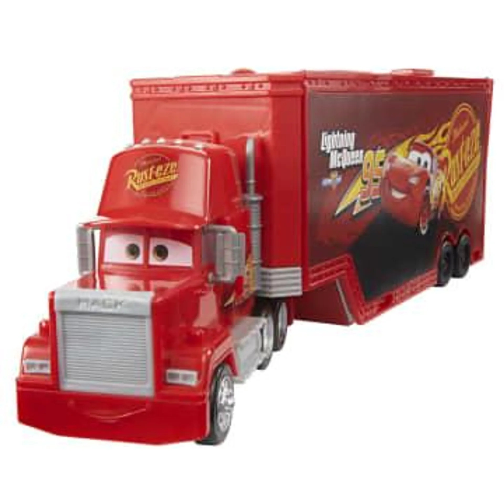 Disney And Pixar Cars Transforming Mack Playset, 2-In-1 Toy Truck & Tune-Up Station