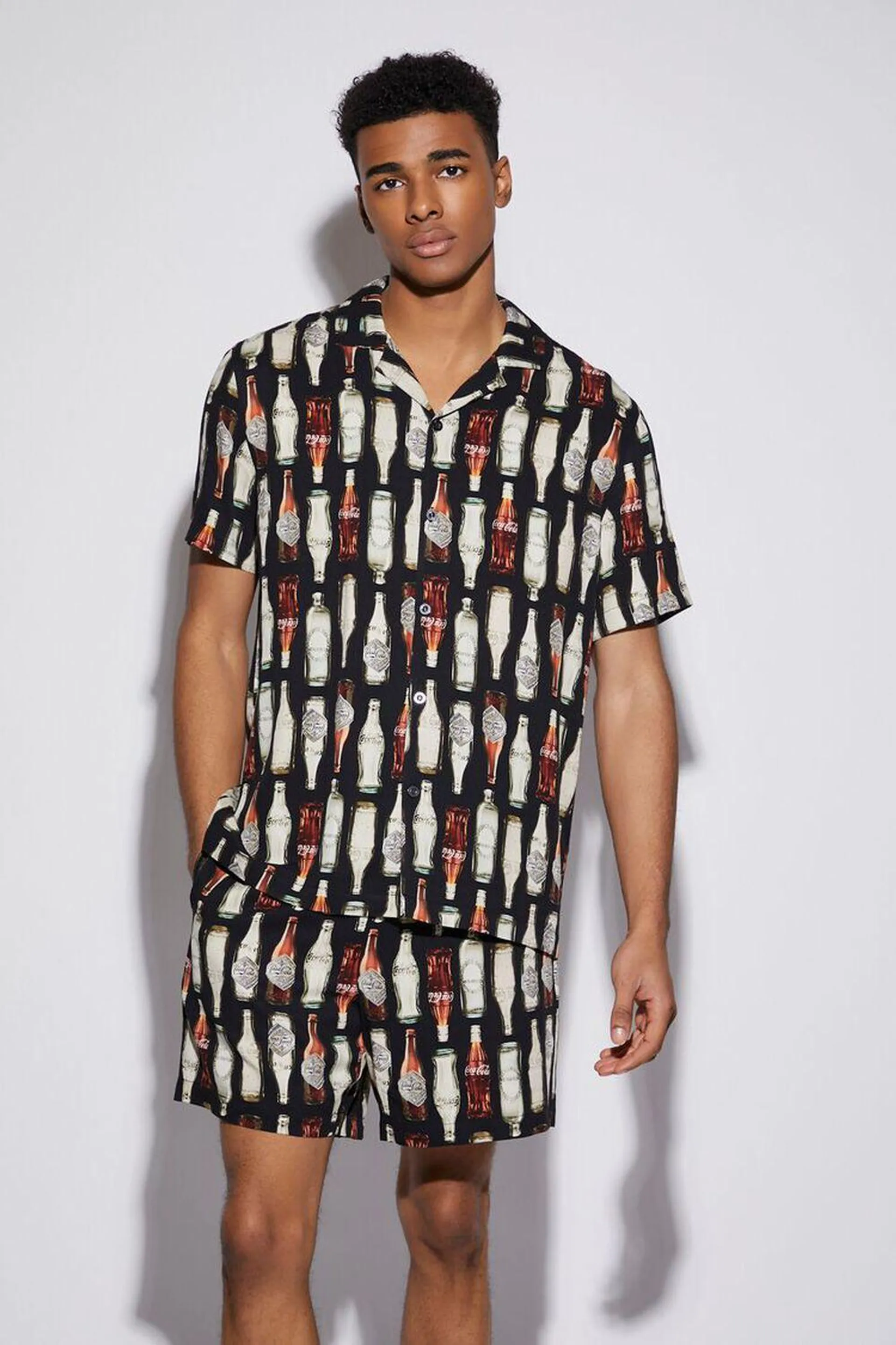 Coca-Cola Bottle Print Shirt