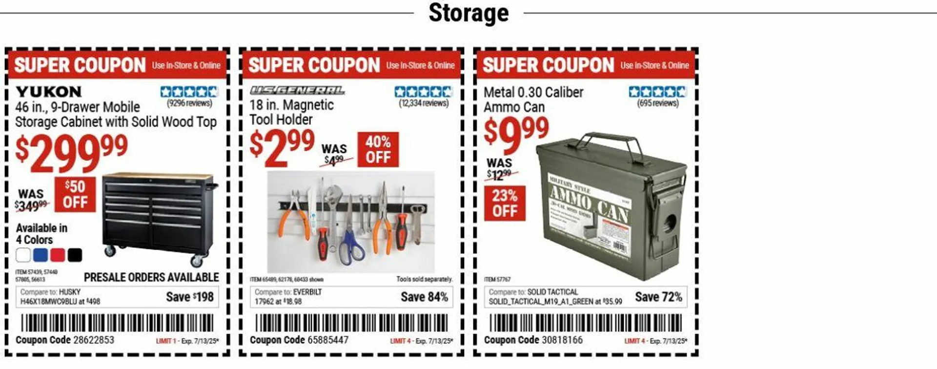 Weekly ad Harbor Freight from June 30 to July 9 2025 - Page 10