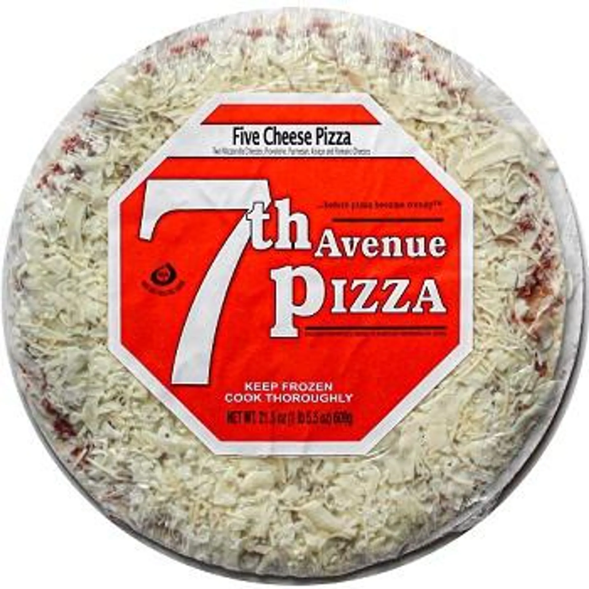 7th Avenue Pizza Five Cheese Pizza