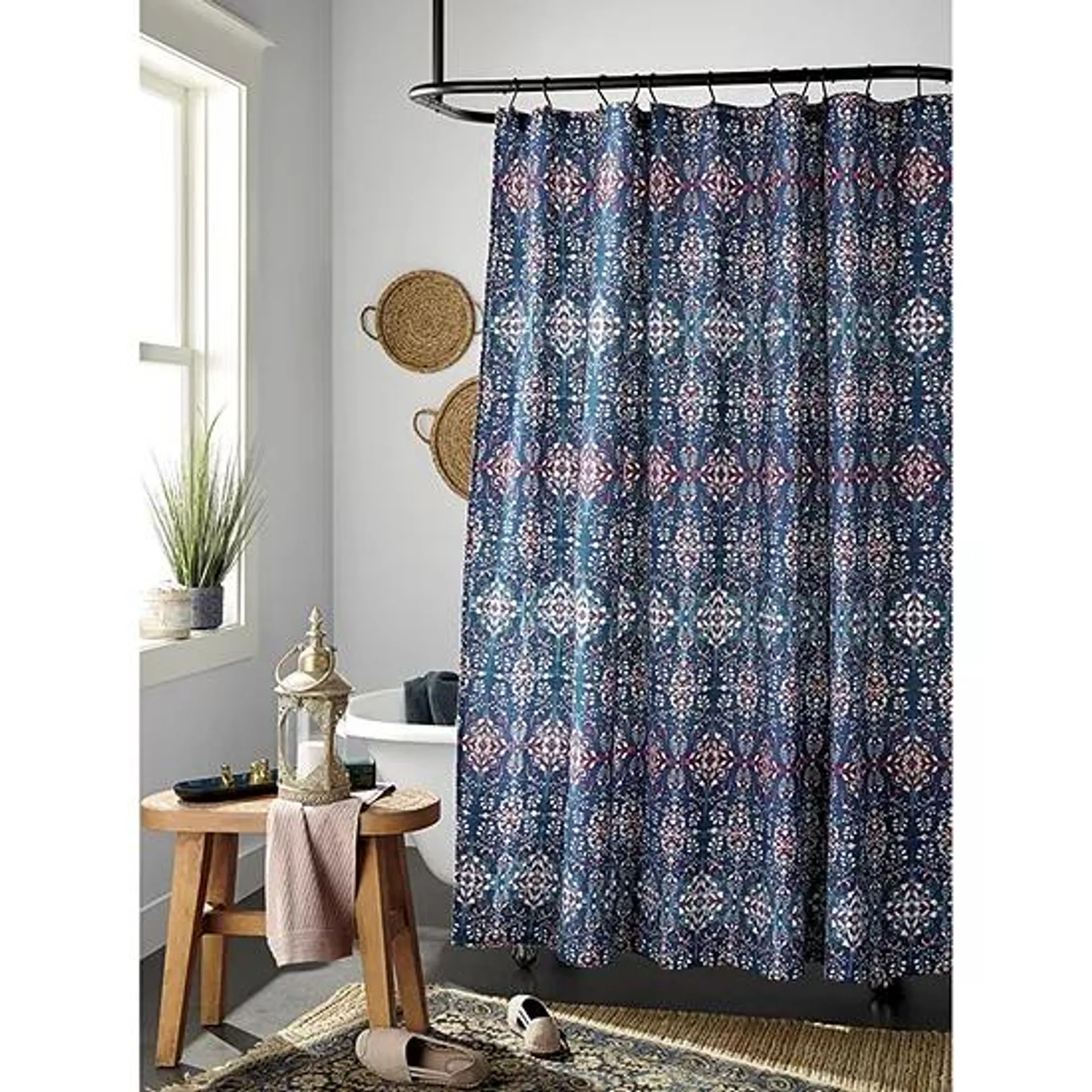 Distant Lands Floral Mirage Shower Curtain