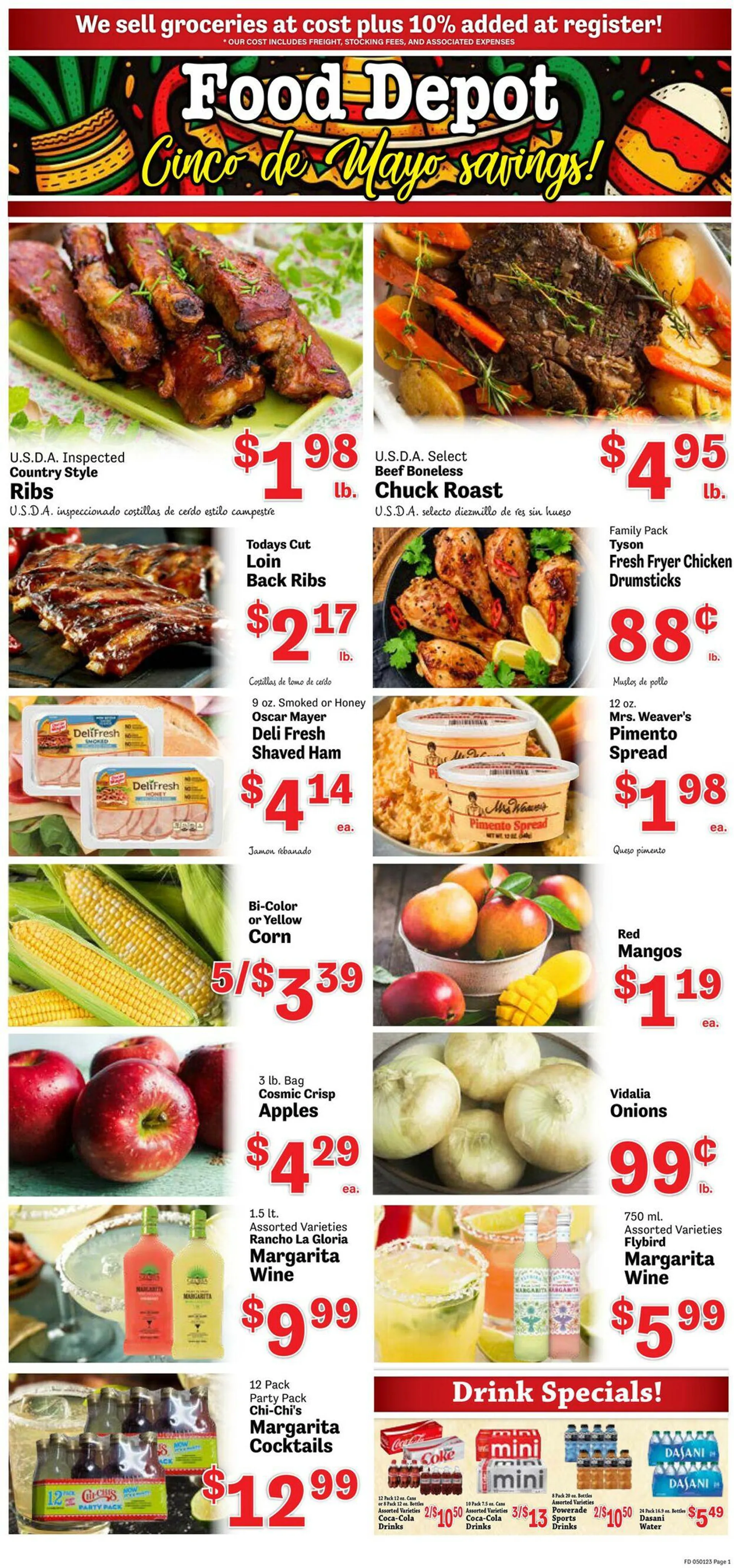 Food Depot Current weekly ad - 1