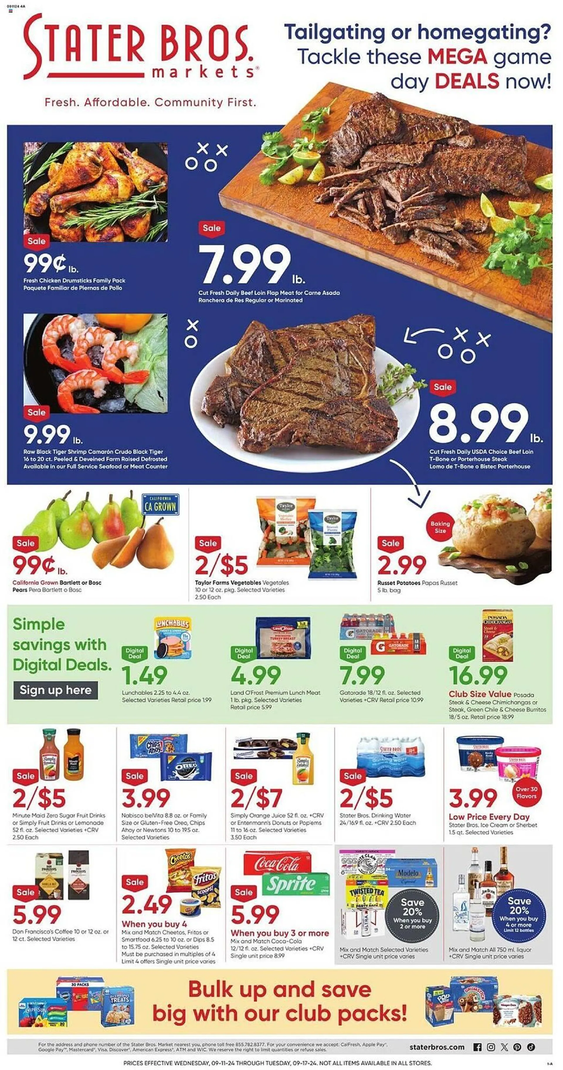 Stater Bros Weekly Ad - 1