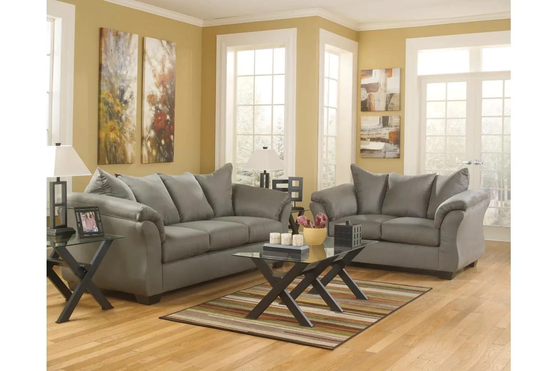 Darcy Sofa and Loveseat