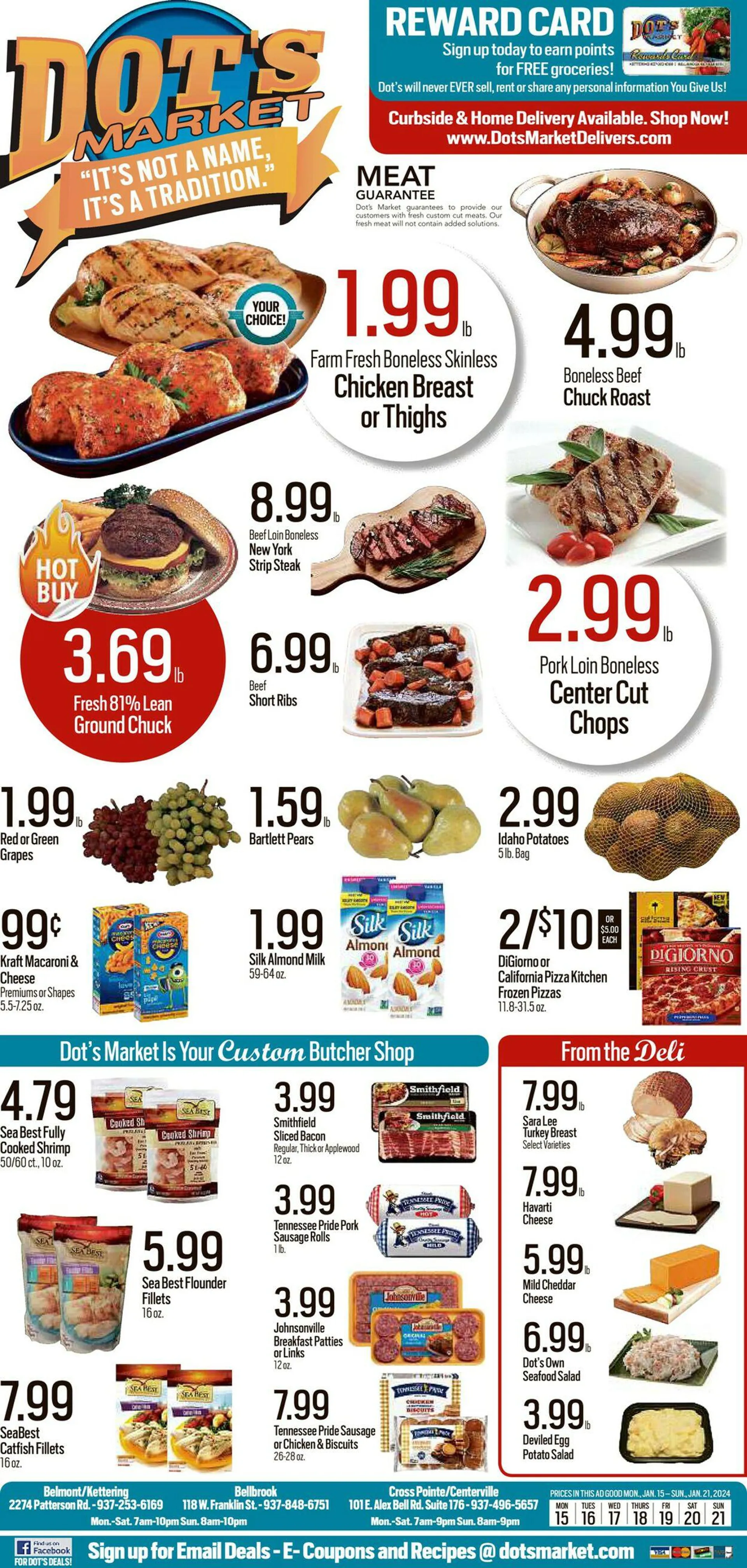 Weekly ad Dot's Market from January 15 to January 21 2024 - Page 
