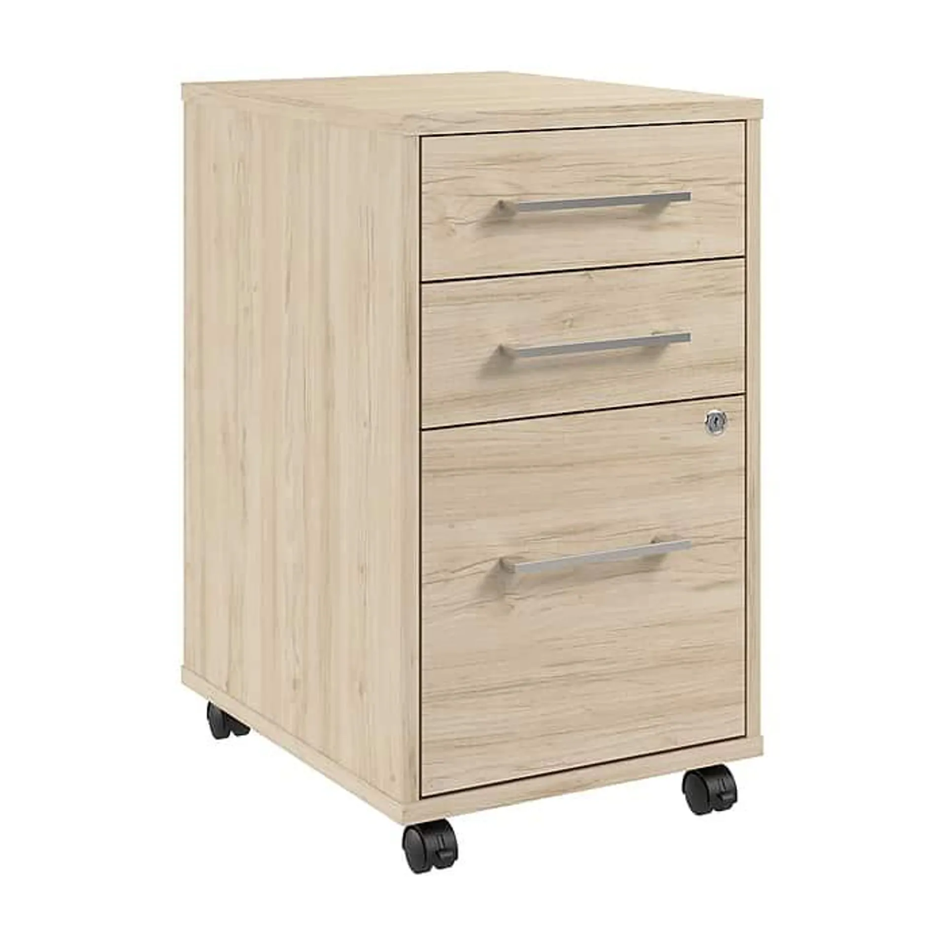 Bush Business Furniture Hustle 3 Drawer Mobile File Cabinet,