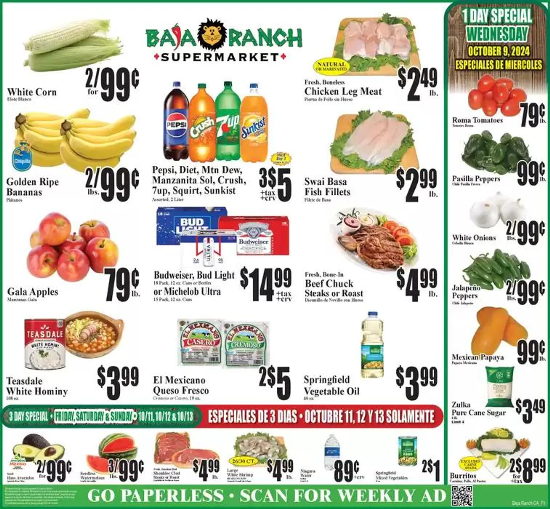 Baja Ranch weekly ad - 1