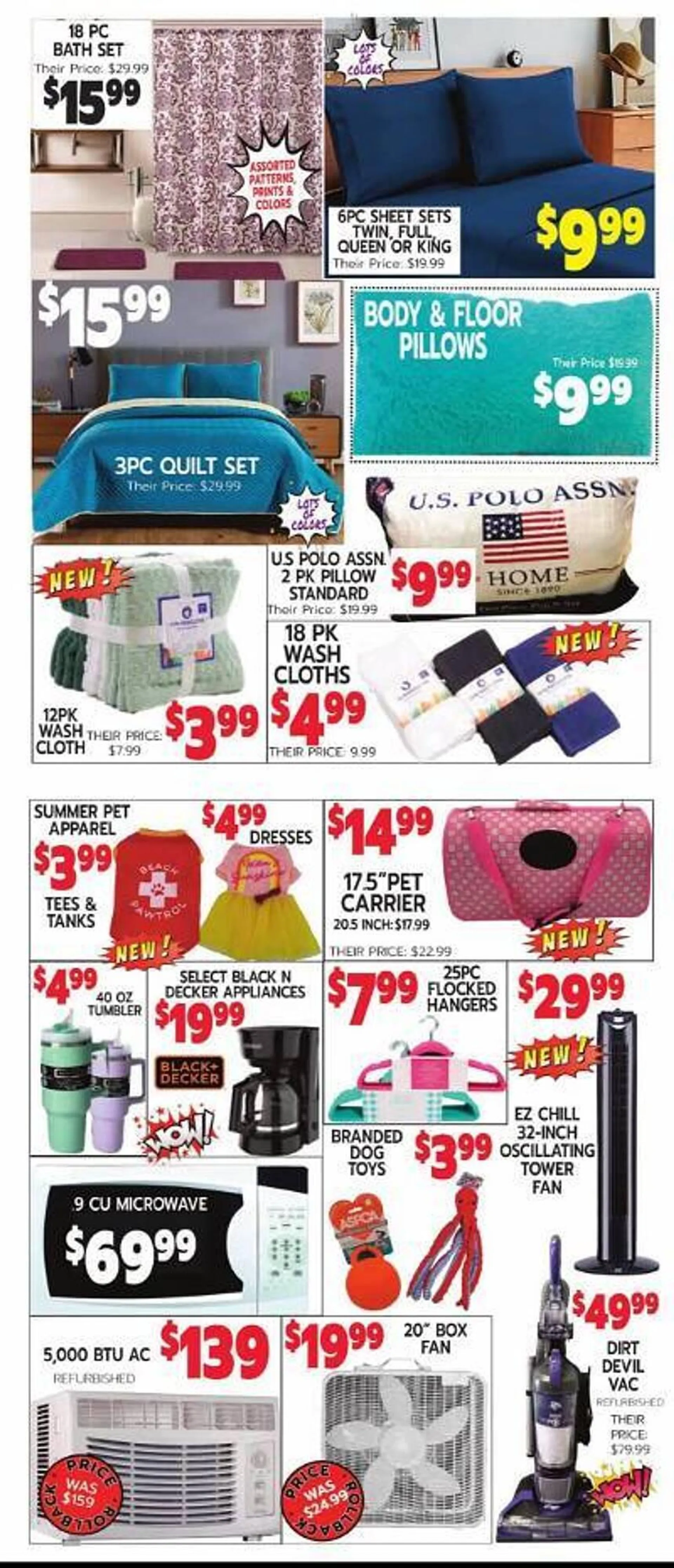 Weekly ad Roses Discount Store Weekly Ad from June 19 to July 1 2024 - Page 3