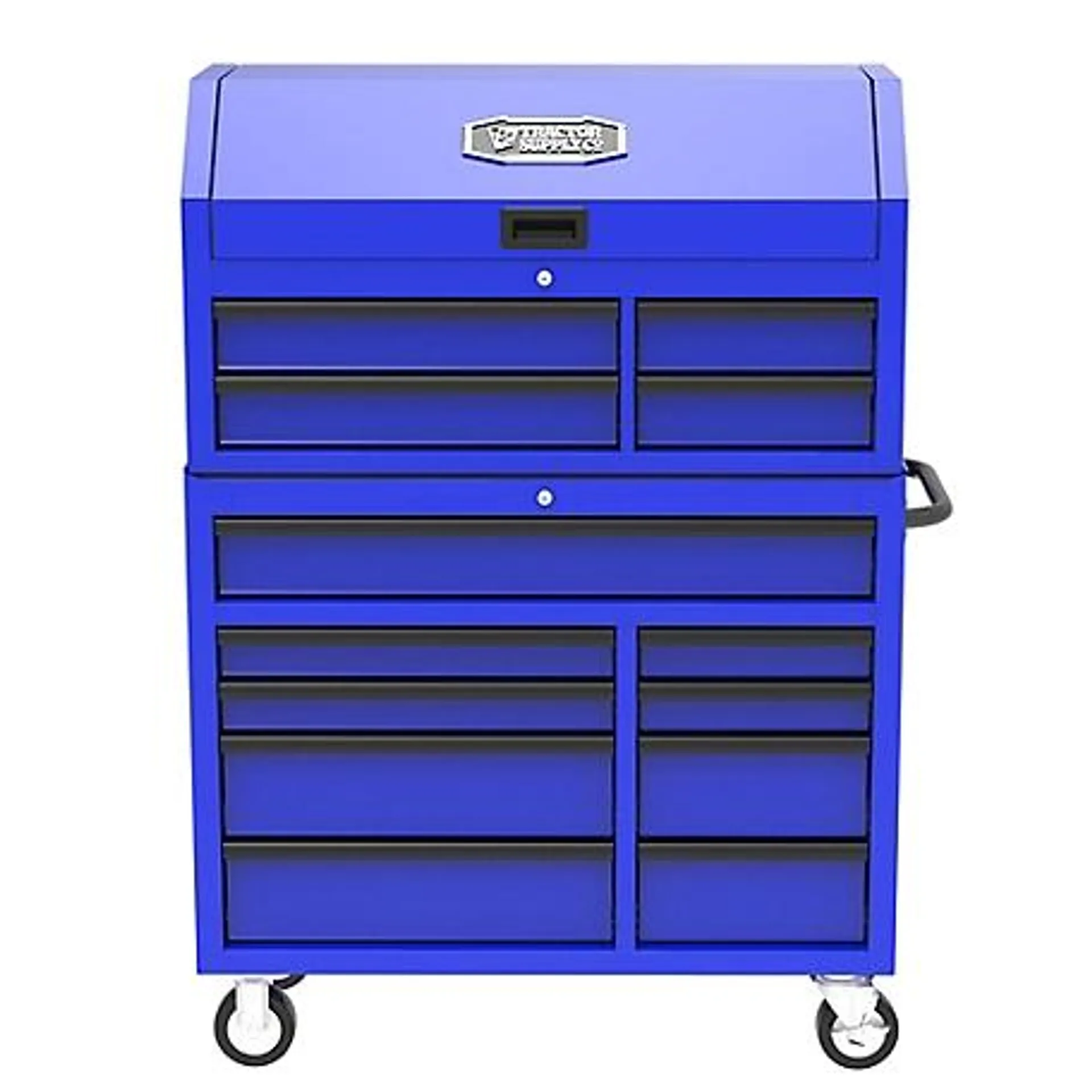 Tractor Supply 42 in. 13-Drawer Mechanic's Tool Chest Combo, Blue