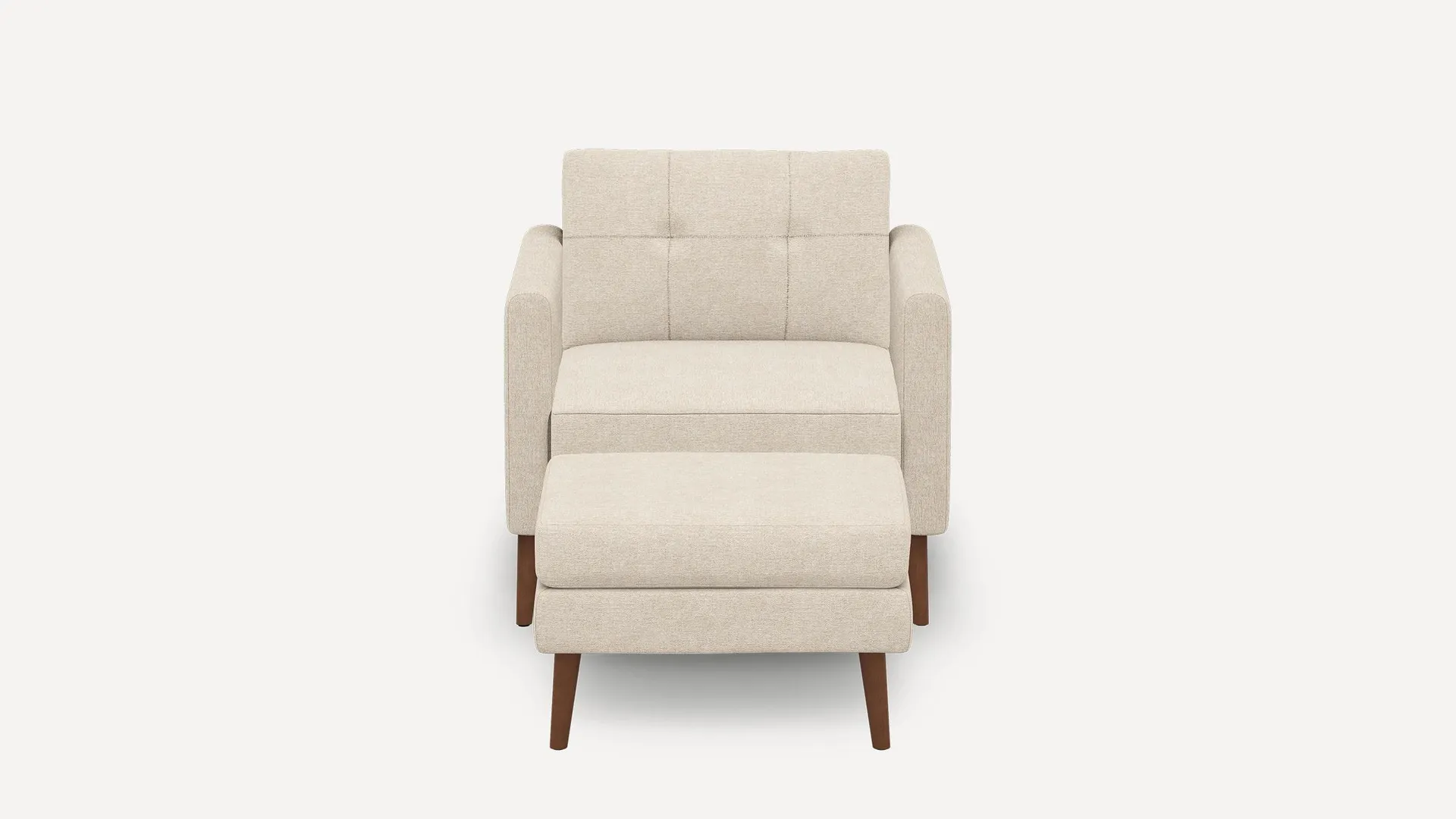 Arch Nomad Armchair with Ottoman