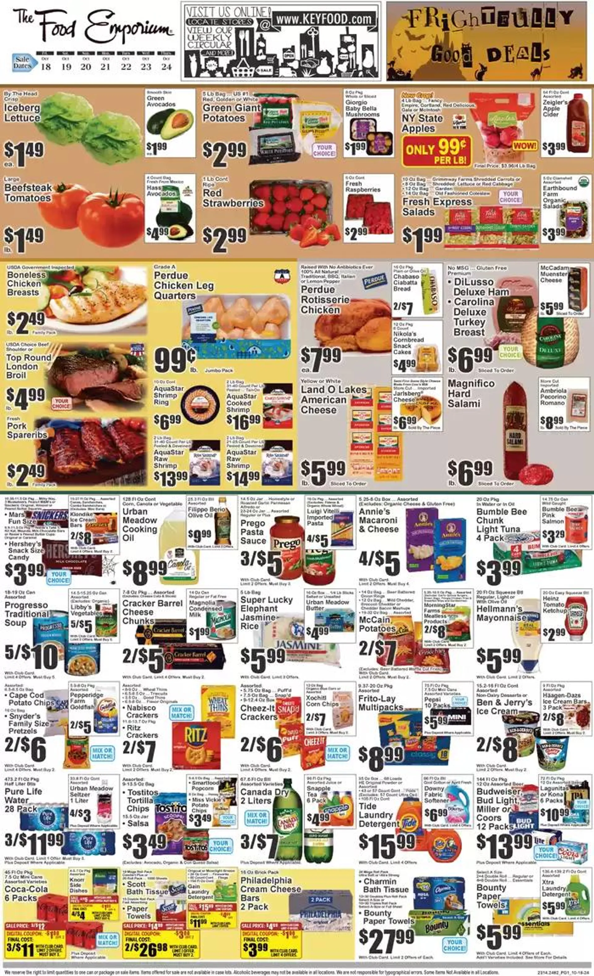 Weekly ad Current special promotions from October 18 to October 24 2024 - Page 1