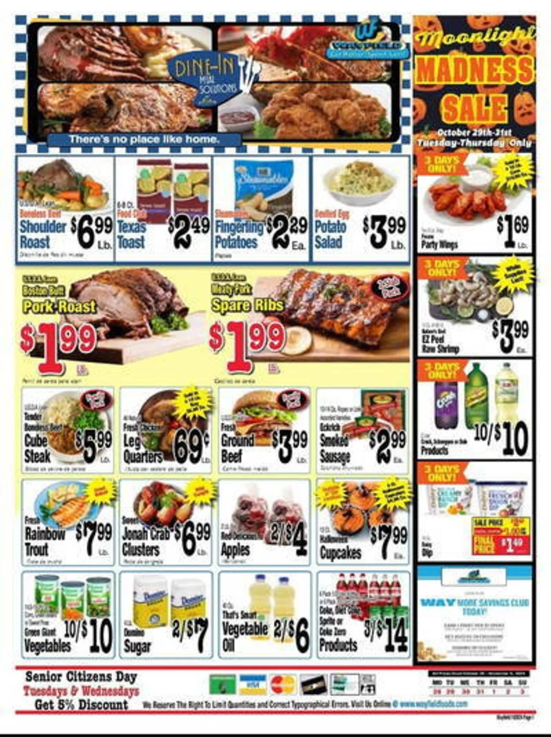 Weekly ad Wayfield Weekly Ad from October 28 to November 3 2024 - Page 1