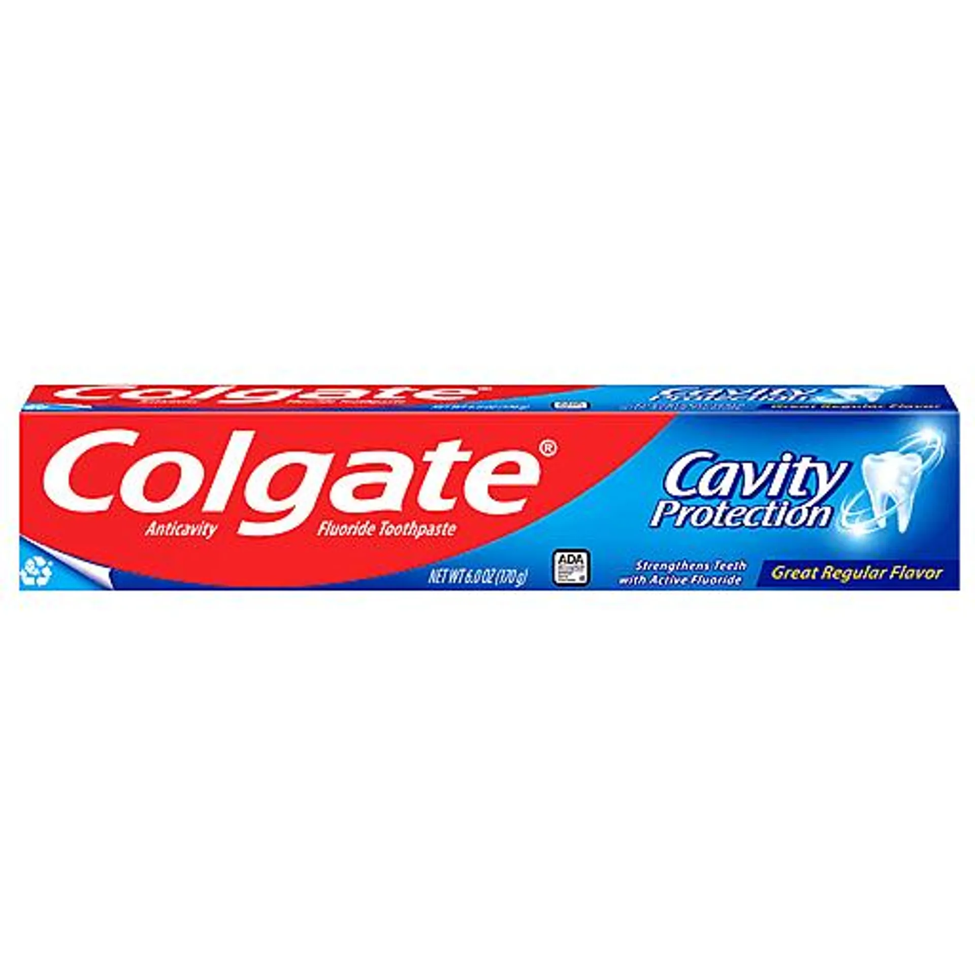 Colgate Cavity Protection Fluoride Great Regular Flavor Toothpaste6 oz box