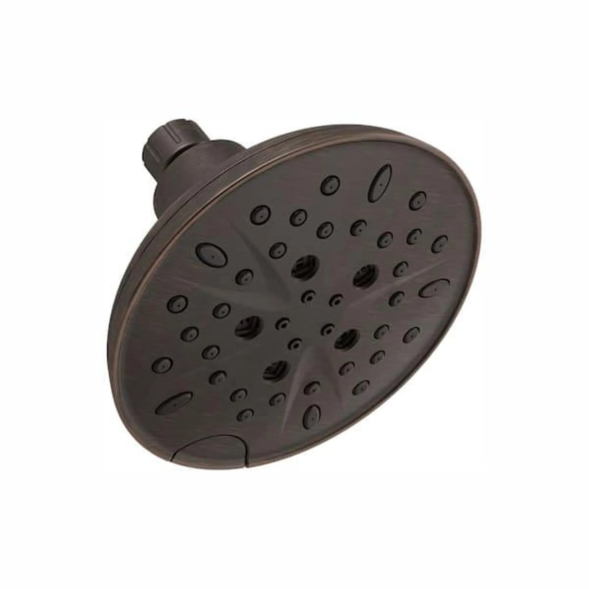 5-Spray Patterns 1.75 GPM 6 in. Wall Mount Fixed Shower Head in Venetian Bronze