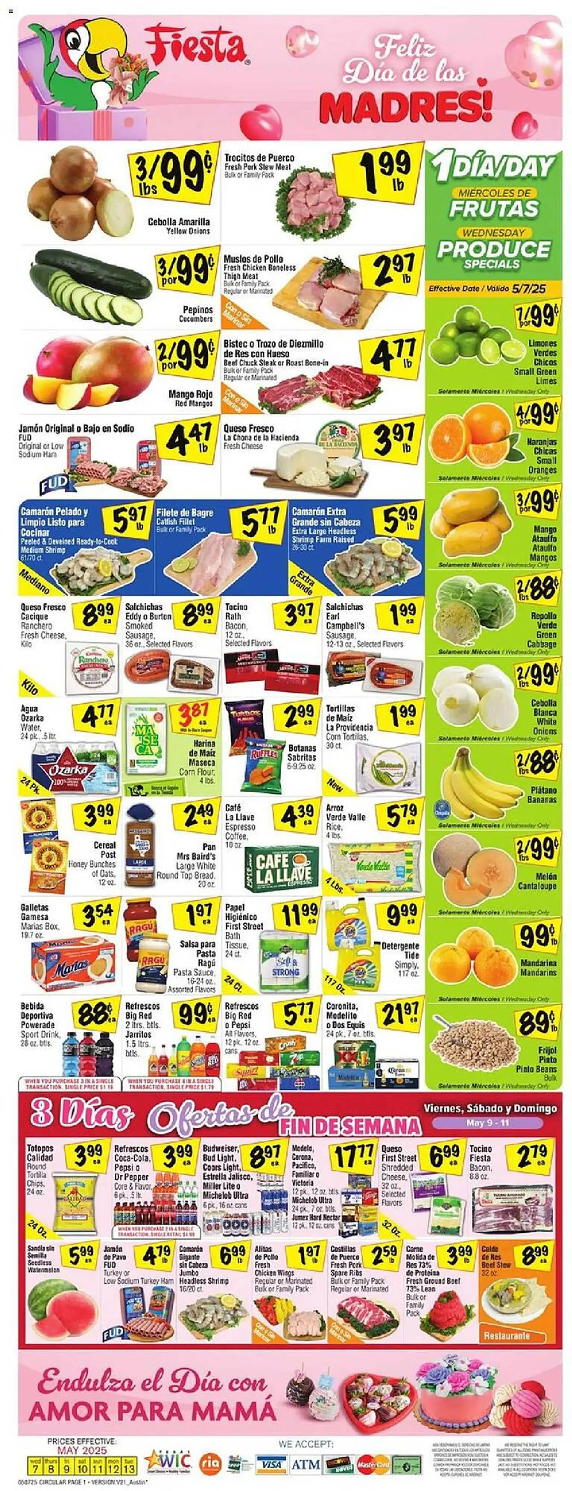 Fiesta Mart Weekly Ad - 1